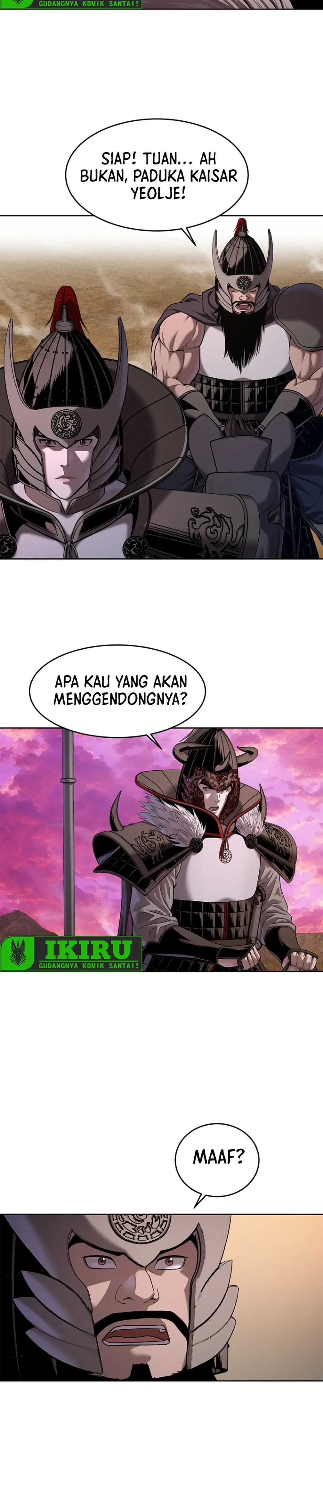 Read The Vehement Emperor of Steel ID Manga Online