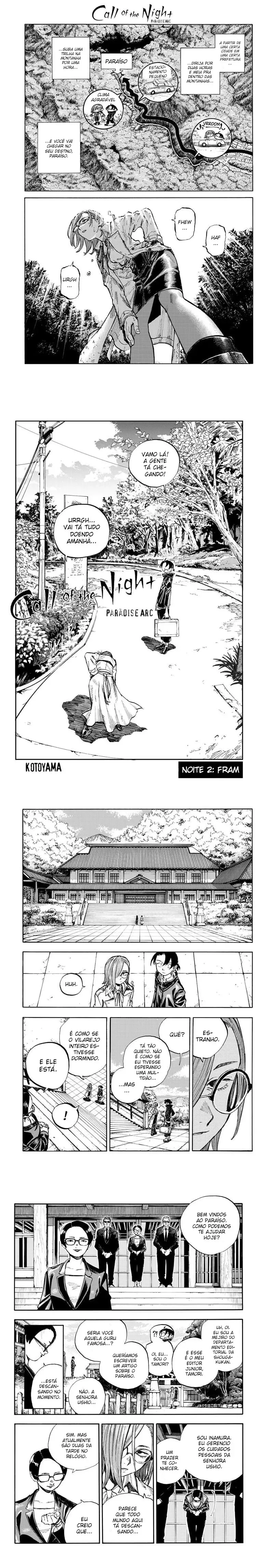 Read Call of the Night: Yofukashi no Uta PT-BR Manga Online