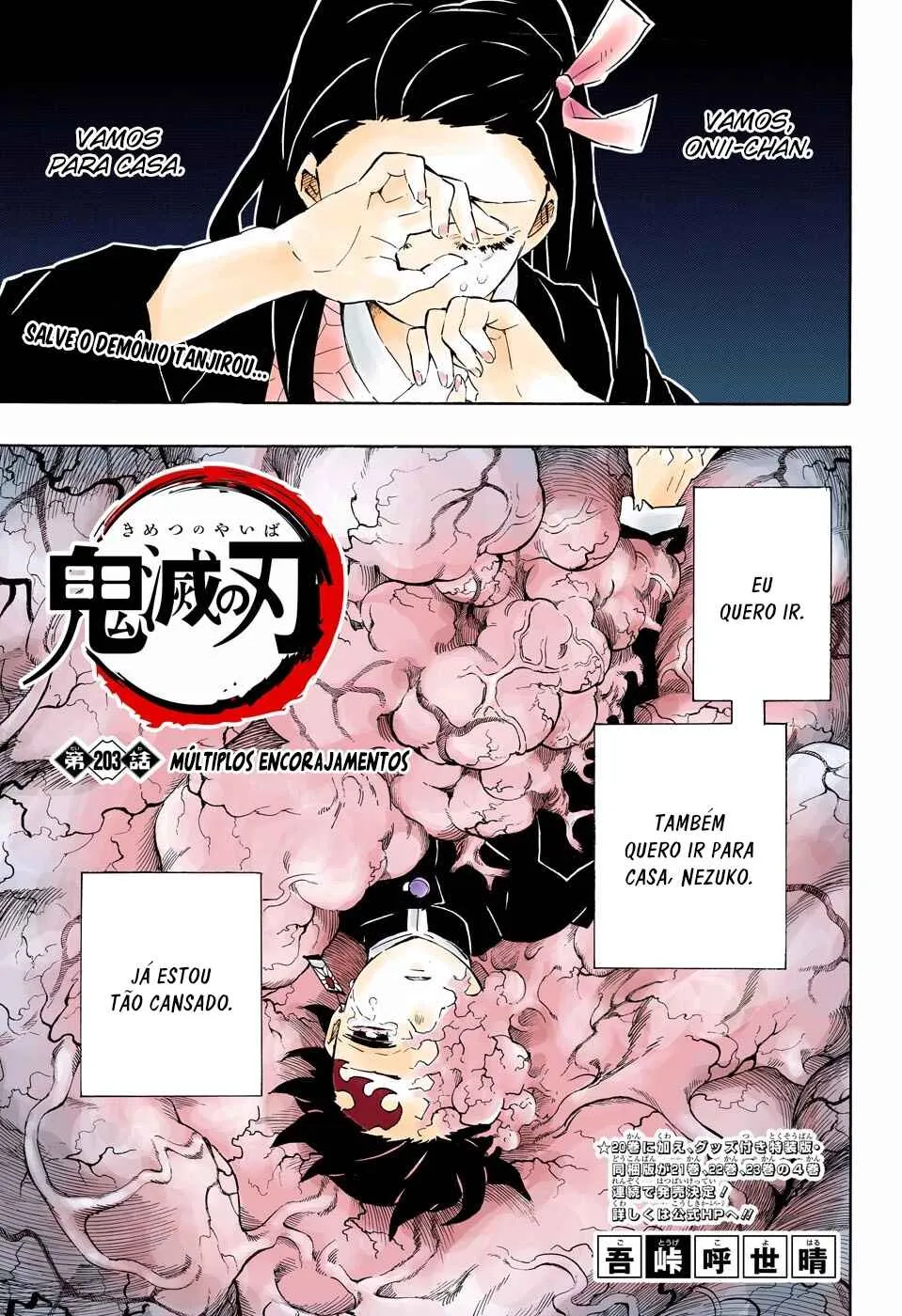 Read Demon Slayer: Kimetsu no Yaiba PT-BR Manga Online