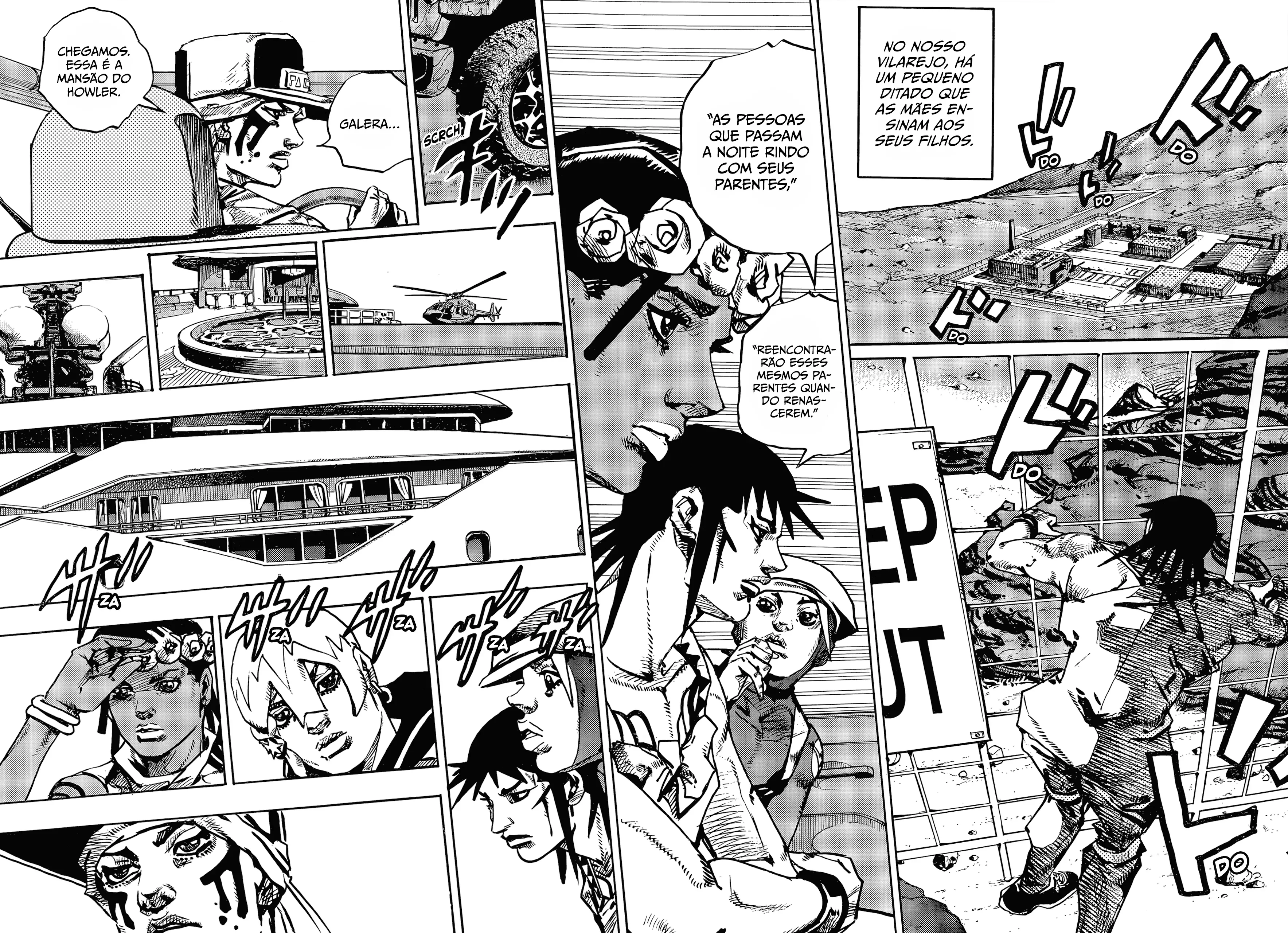 Read JoJo no Kimyou na Bouken: The JOJO Lands PT-BR Manga Online