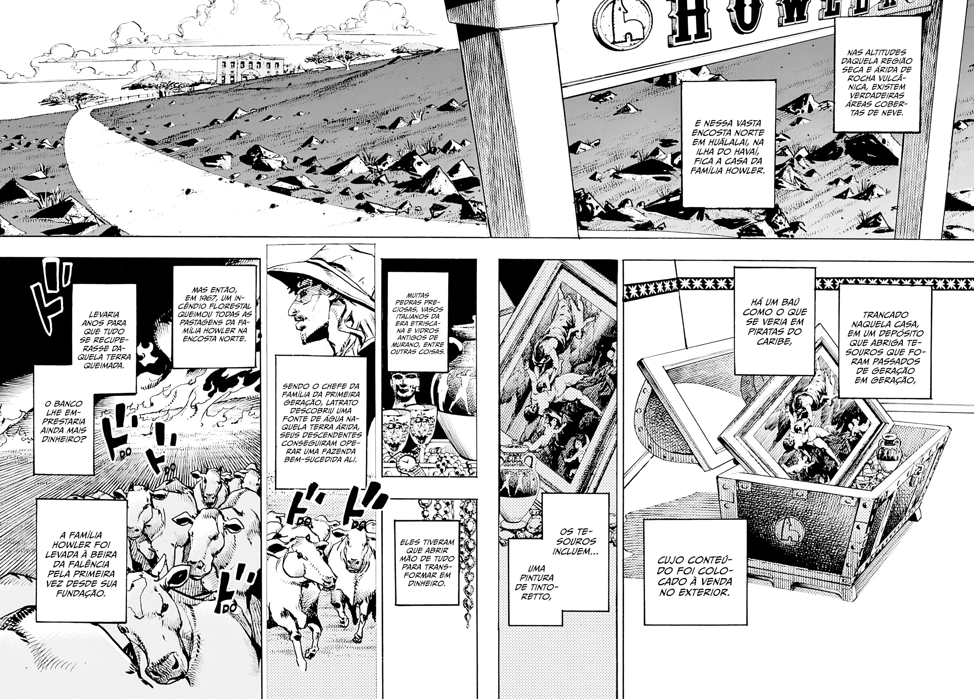 Read JoJo no Kimyou na Bouken: The JOJO Lands PT-BR Manga Online