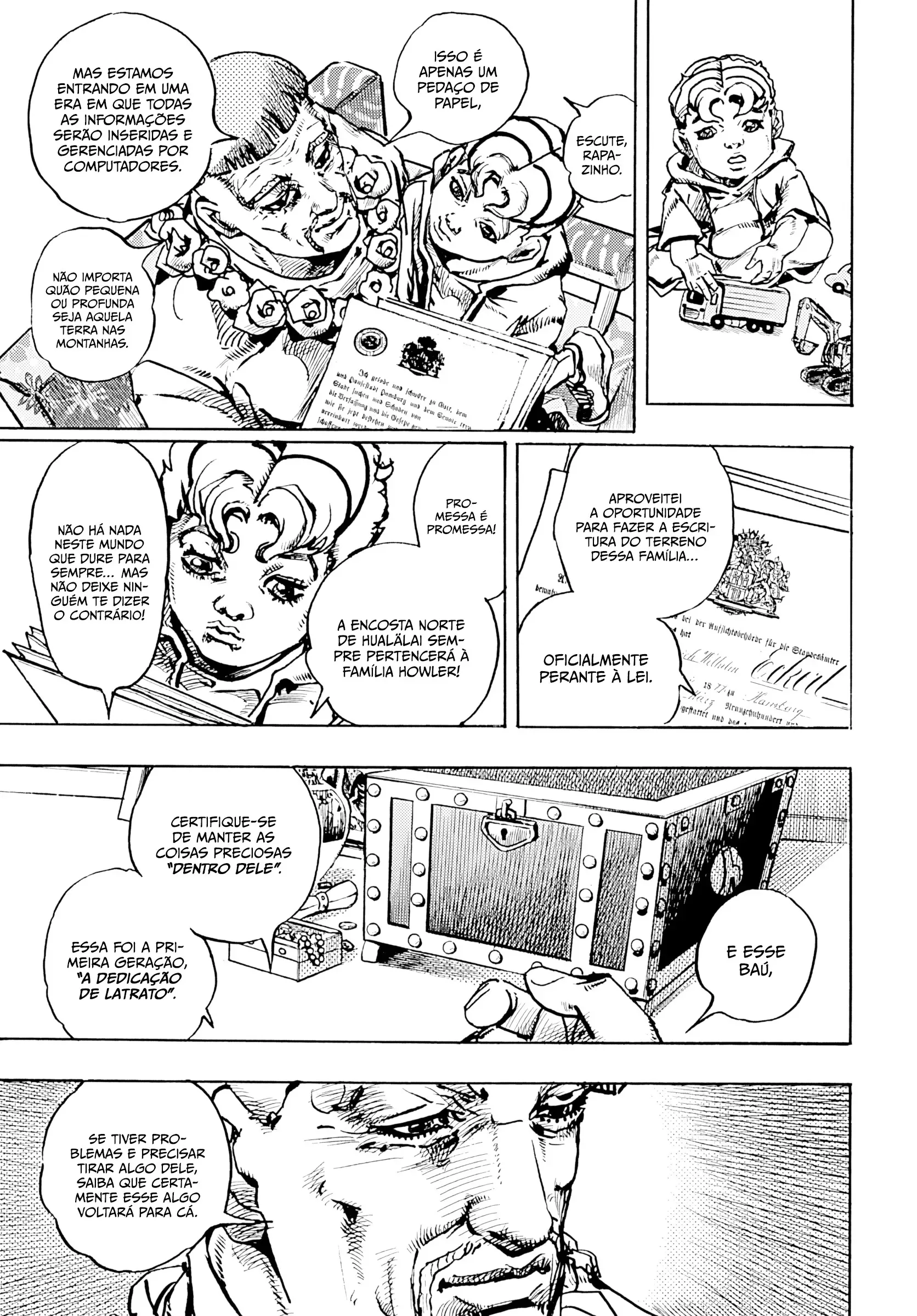 Read JoJo no Kimyou na Bouken: The JOJO Lands PT-BR Manga Online