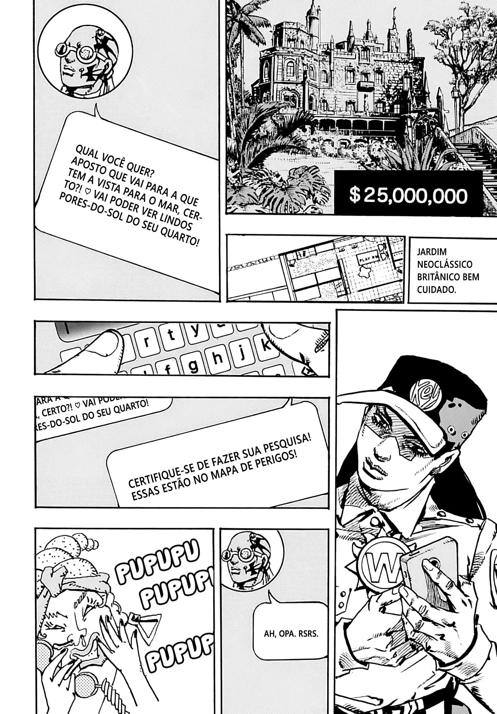 Read JoJo no Kimyou na Bouken: The JOJO Lands PT-BR Manga Online