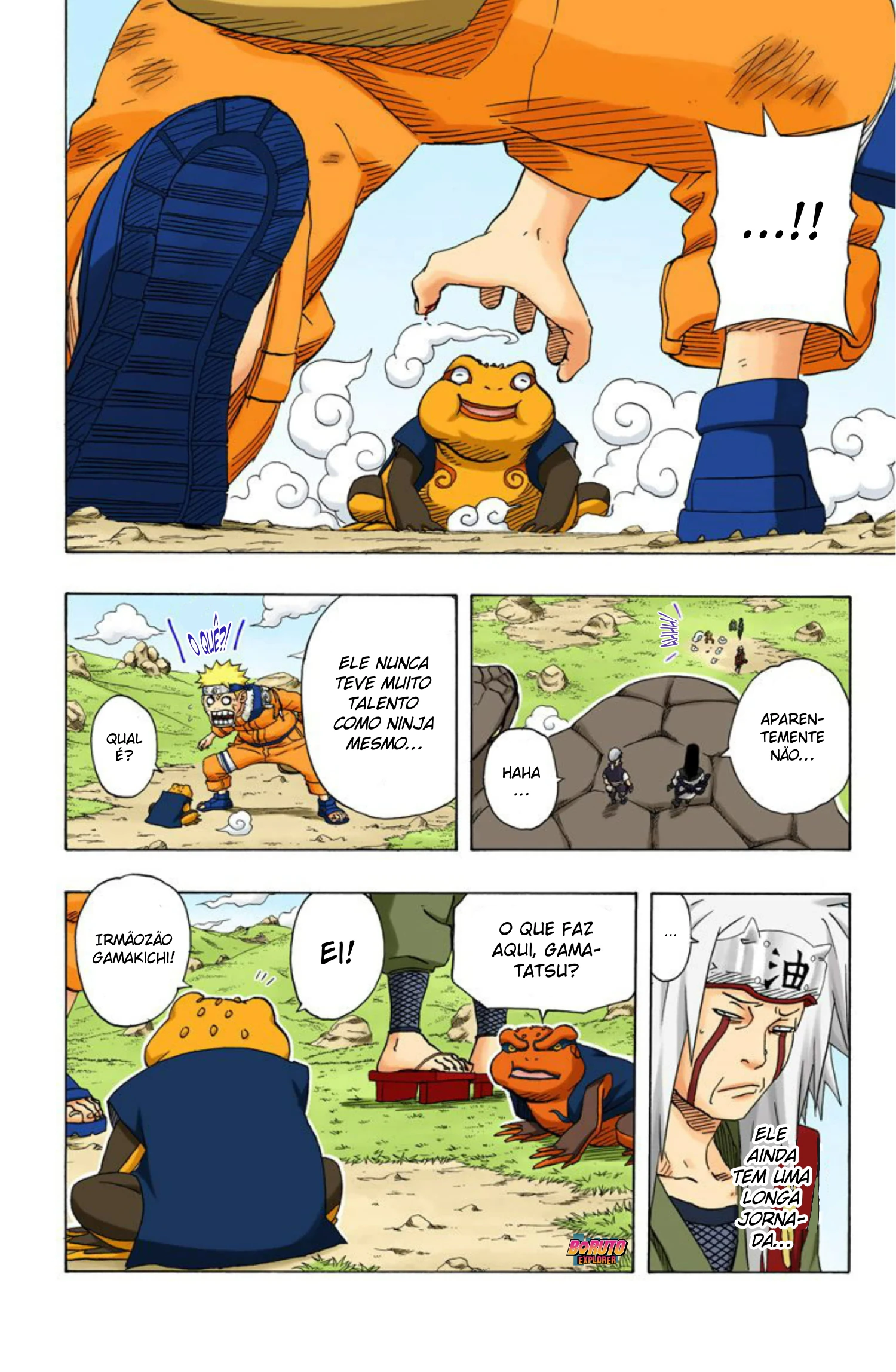 Read Naruto: Versão Colorida Oficial PT-BR Manga Online