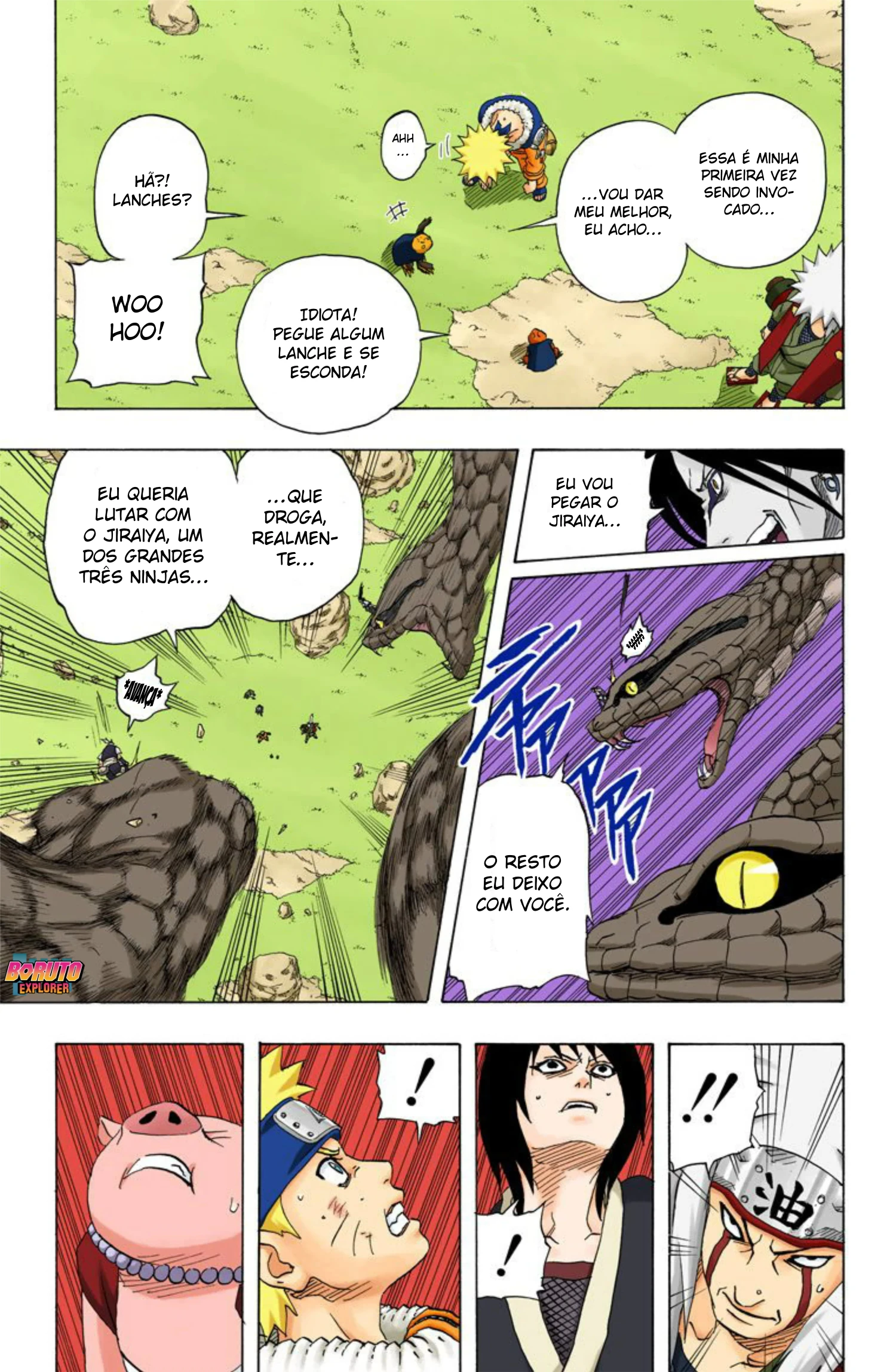 Read Naruto: Versão Colorida Oficial PT-BR Manga Online
