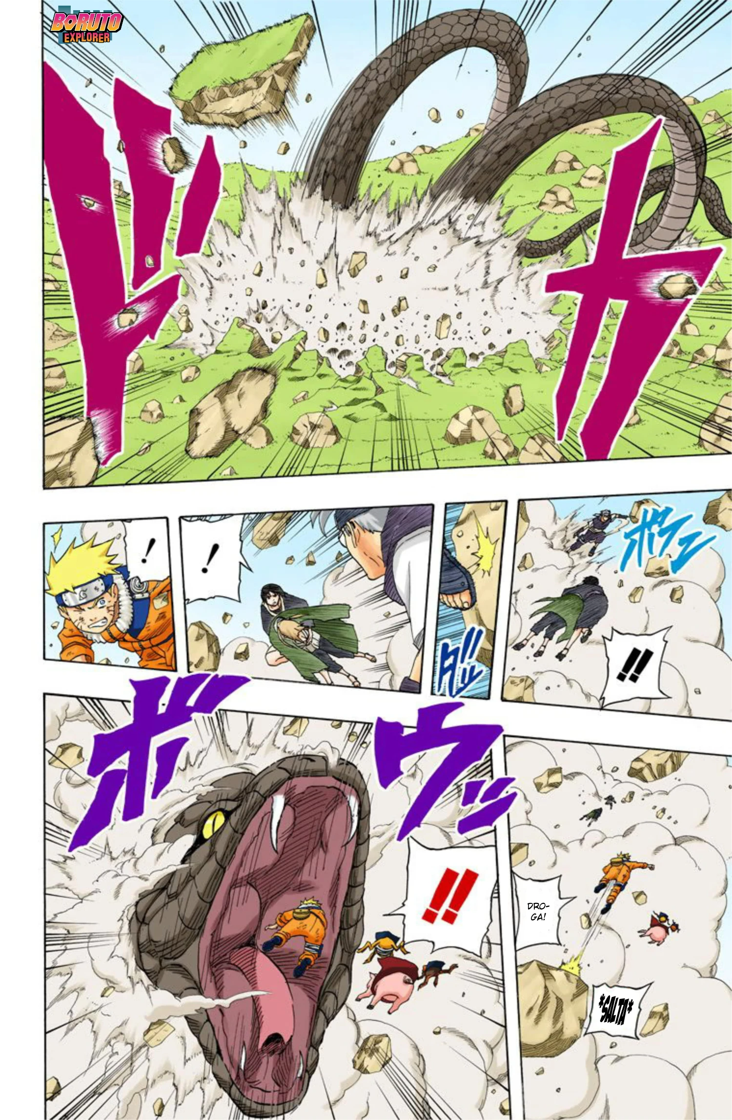 Read Naruto: Versão Colorida Oficial PT-BR Manga Online