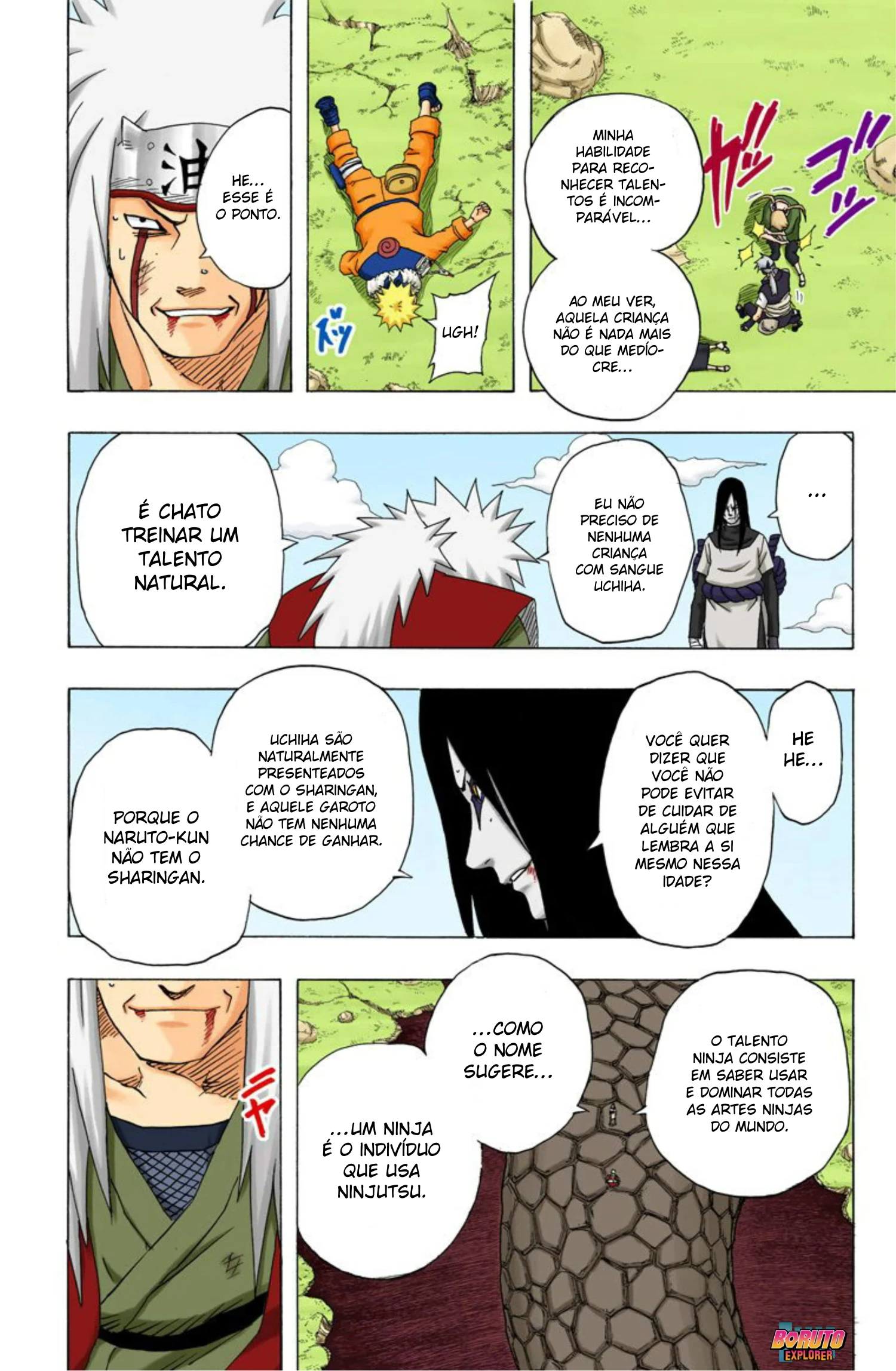 Read Naruto: Versão Colorida Oficial PT-BR Manga Online