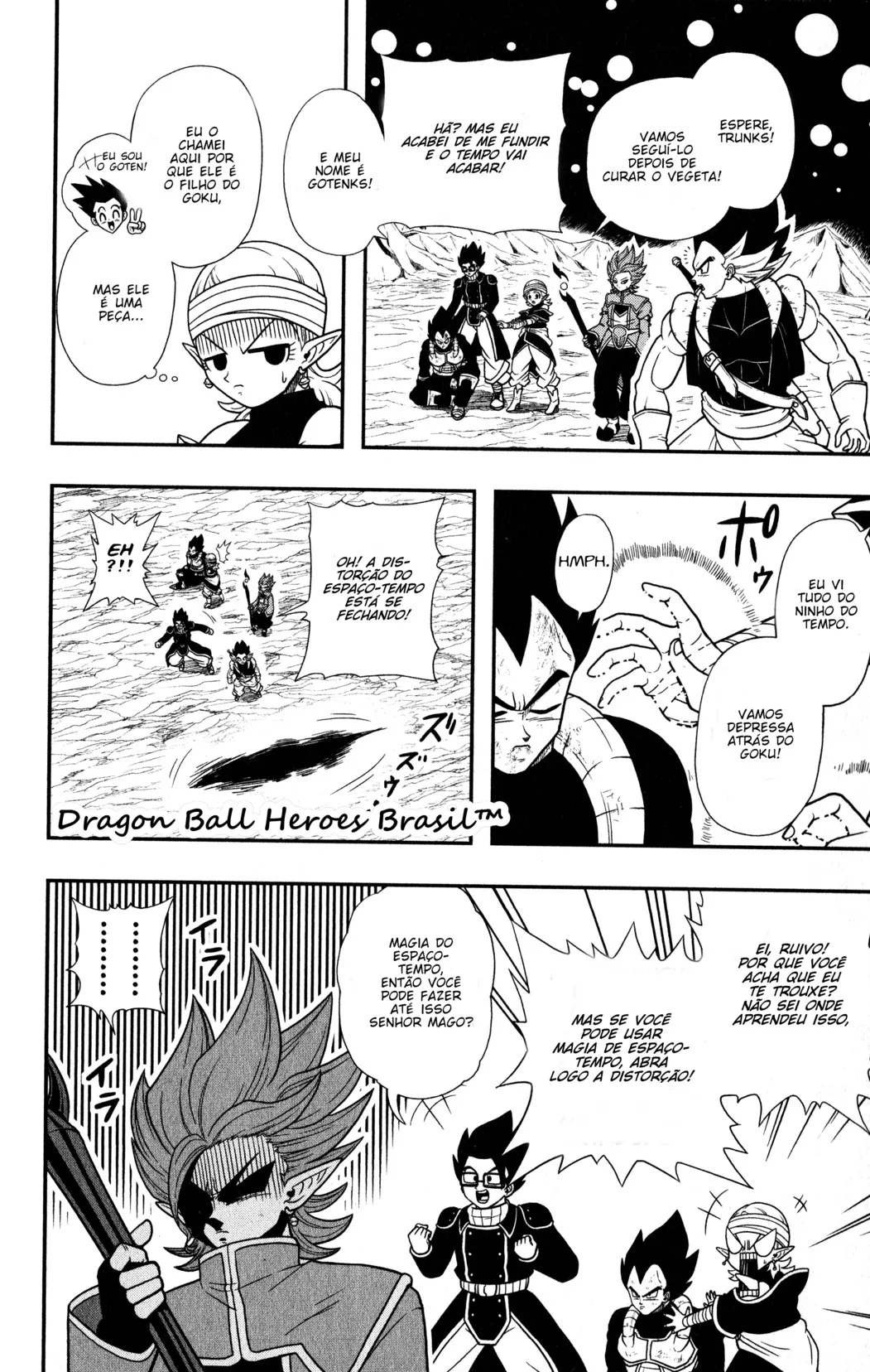 Read Super Dragon Ball Heroes: Ankoku Makai Mission PT-BR Manga Online