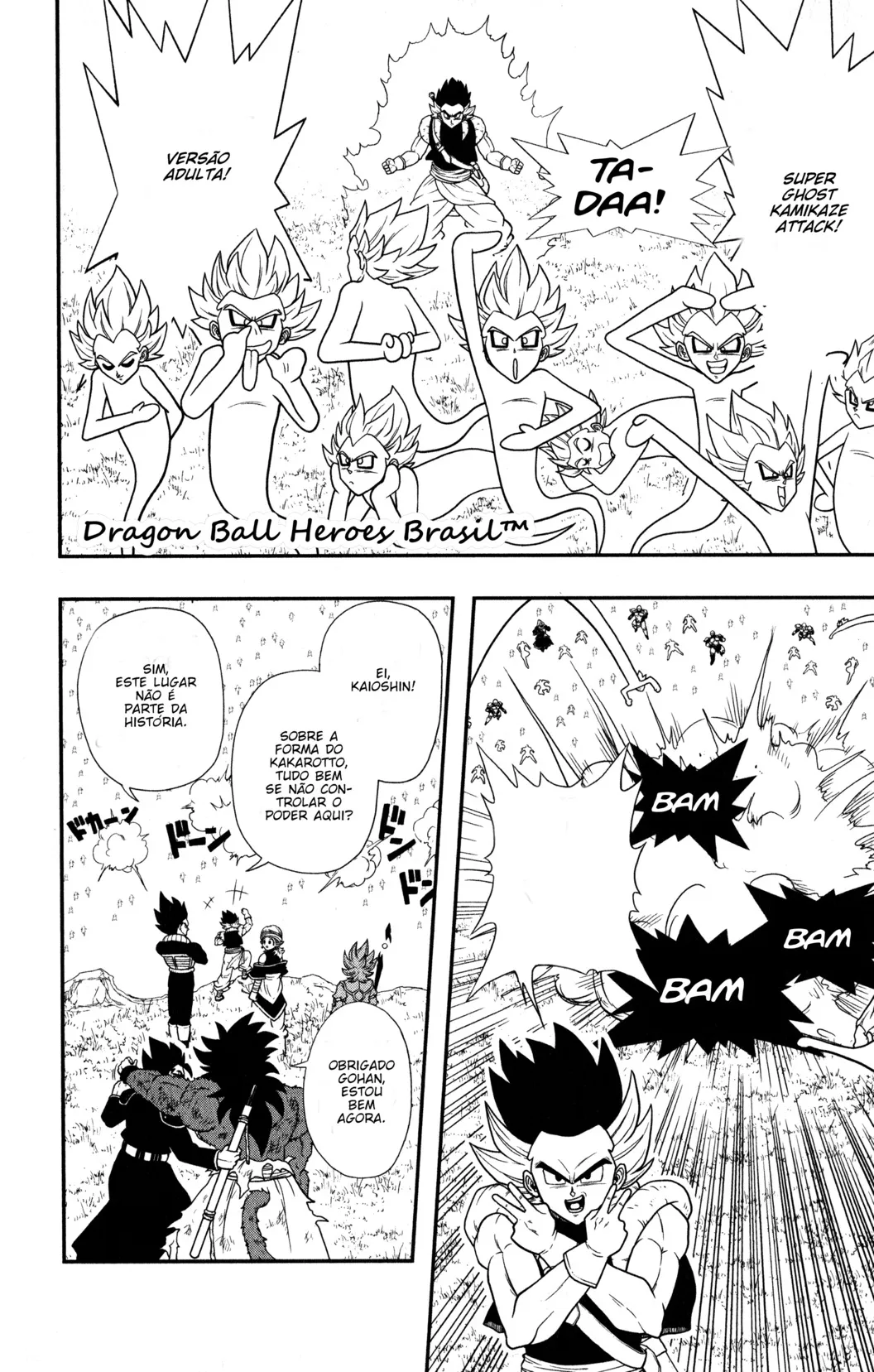 Read Super Dragon Ball Heroes: Ankoku Makai Mission PT-BR Manga Online