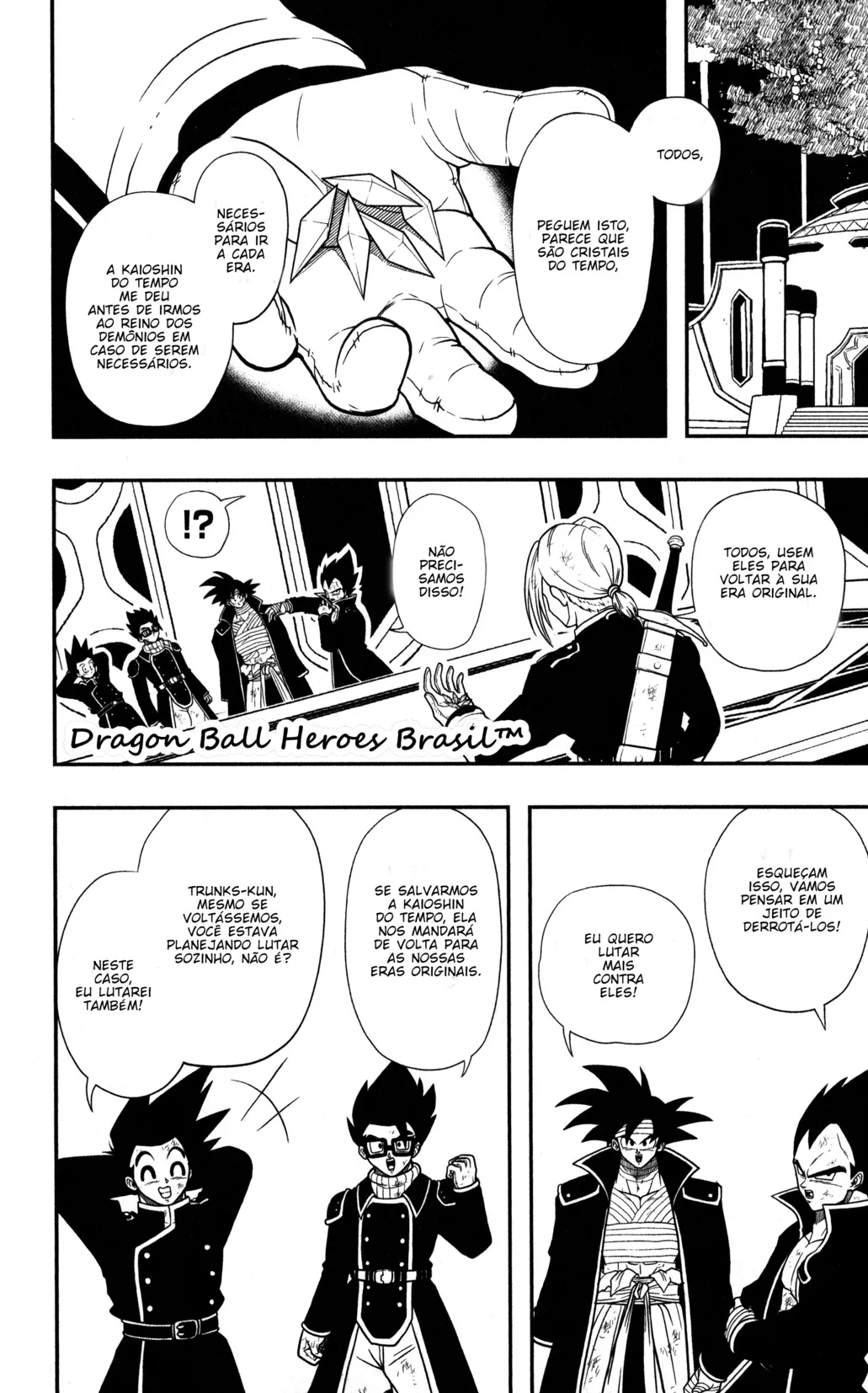 Read Super Dragon Ball Heroes: Ankoku Makai Mission PT-BR Manga Online