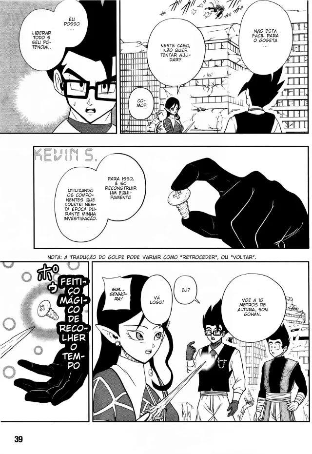 Read Super Dragon Ball Heroes: Ankoku Makai Mission PT-BR Manga Online