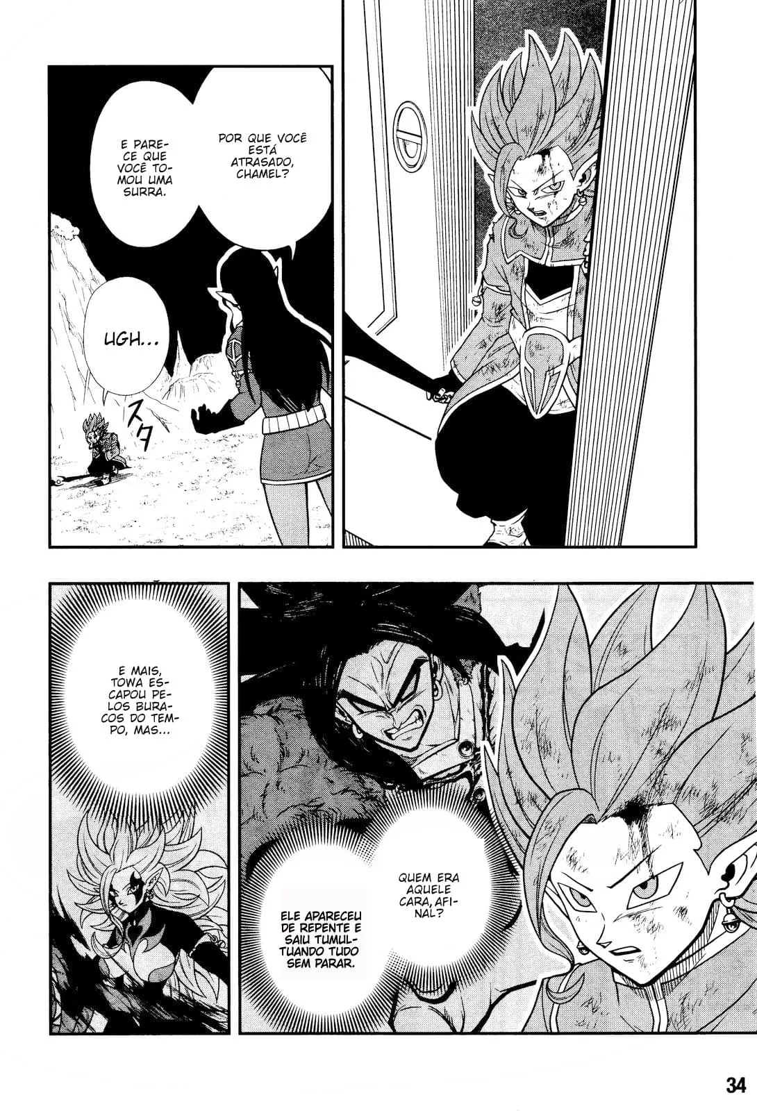 Read Super Dragon Ball Heroes: Ankoku Makai Mission PT-BR Manga Online