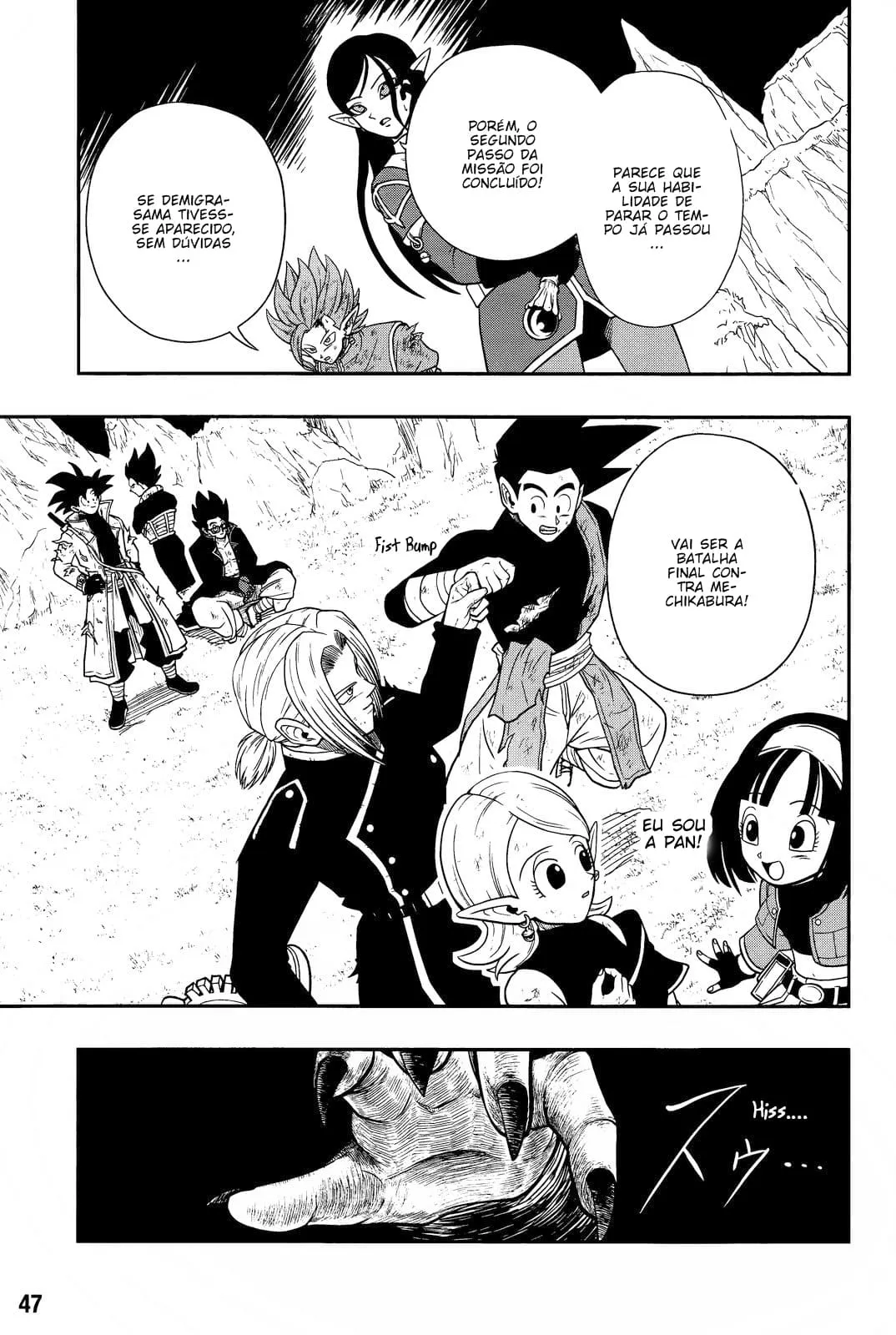 Read Super Dragon Ball Heroes: Ankoku Makai Mission PT-BR Manga Online