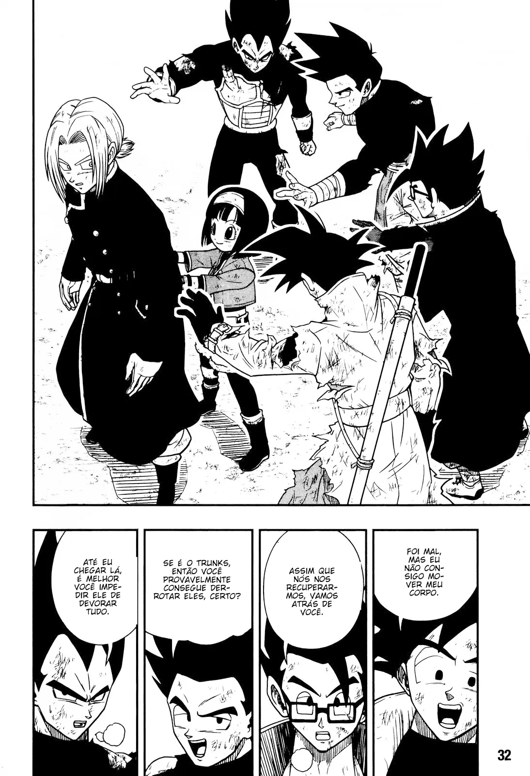 Read Super Dragon Ball Heroes: Ankoku Makai Mission PT-BR Manga Online