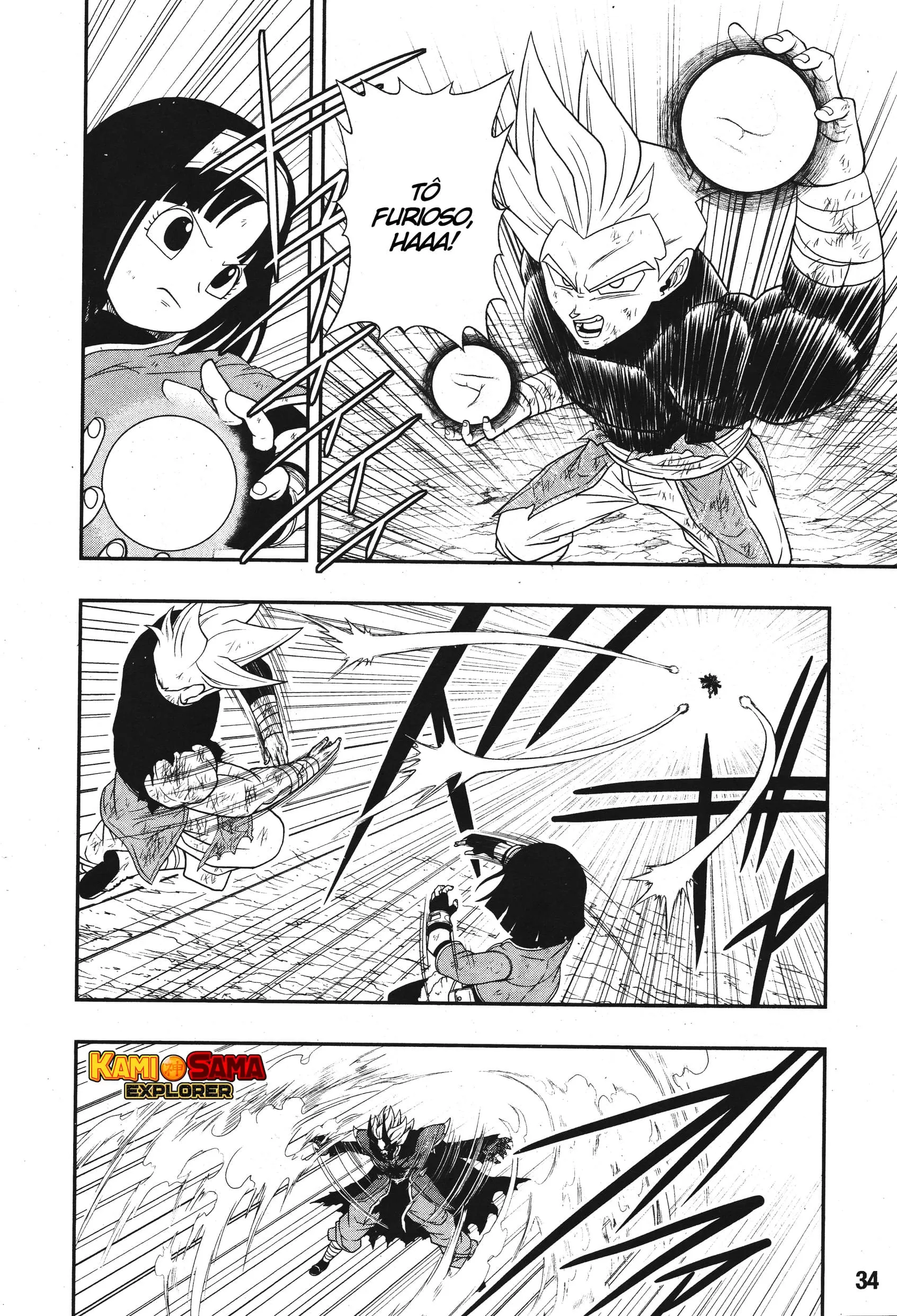 Read Super Dragon Ball Heroes: Ankoku Makai Mission PT-BR Manga Online
