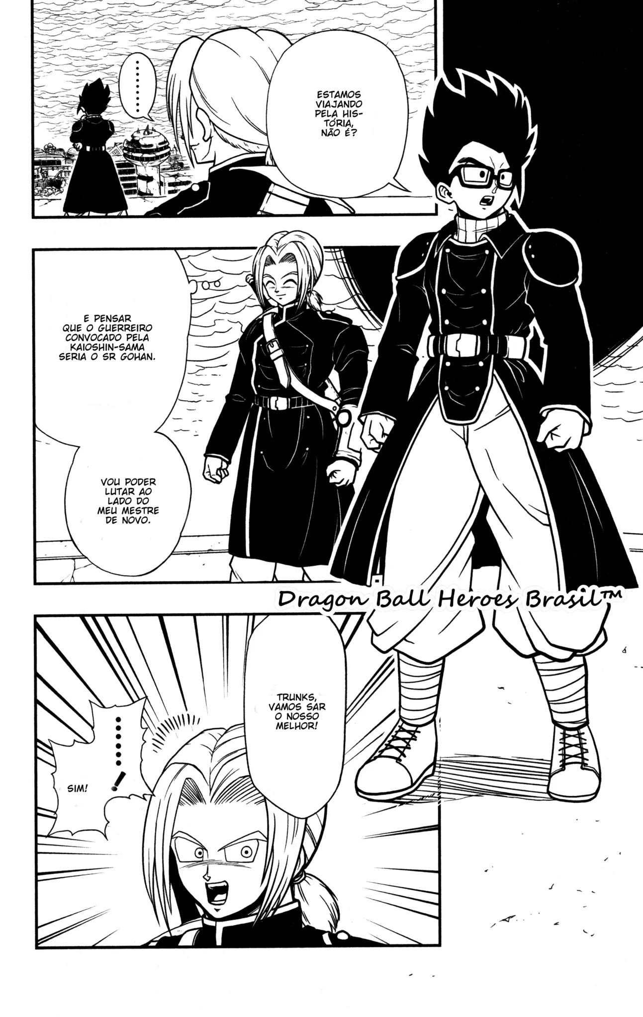 Read Super Dragon Ball Heroes: Ankoku Makai Mission PT-BR Manga Online
