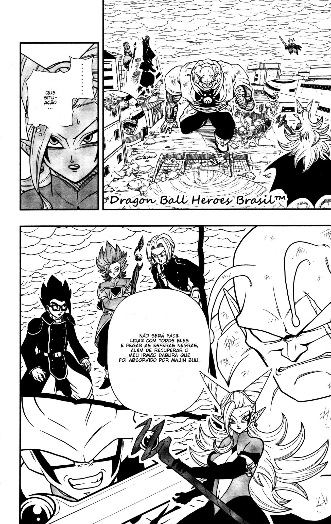Read Super Dragon Ball Heroes: Ankoku Makai Mission PT-BR Manga Online