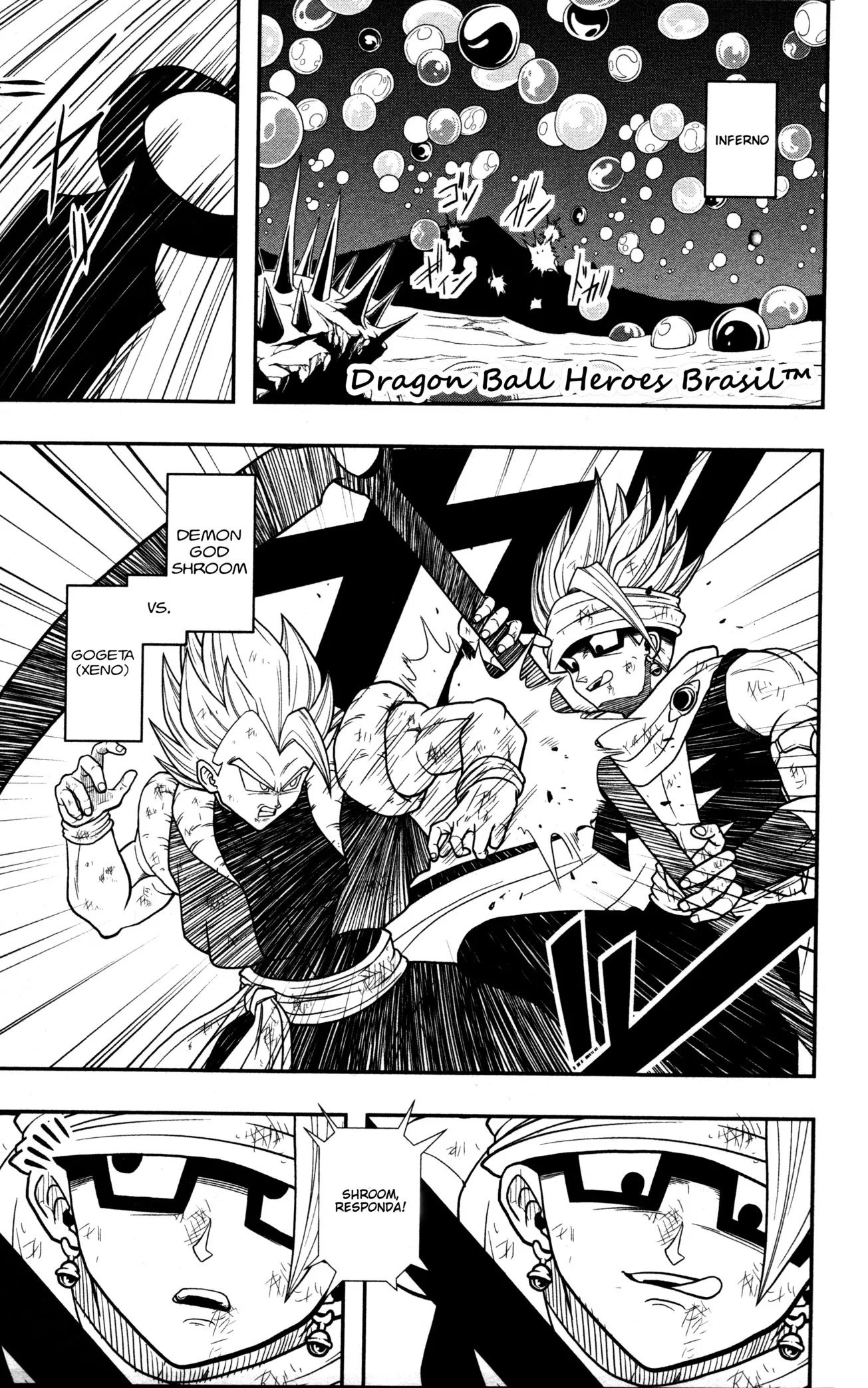 Read Super Dragon Ball Heroes: Ankoku Makai Mission PT-BR Manga Online