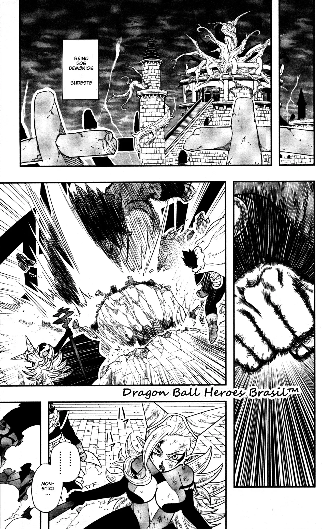 Read Super Dragon Ball Heroes: Ankoku Makai Mission PT-BR Manga Online
