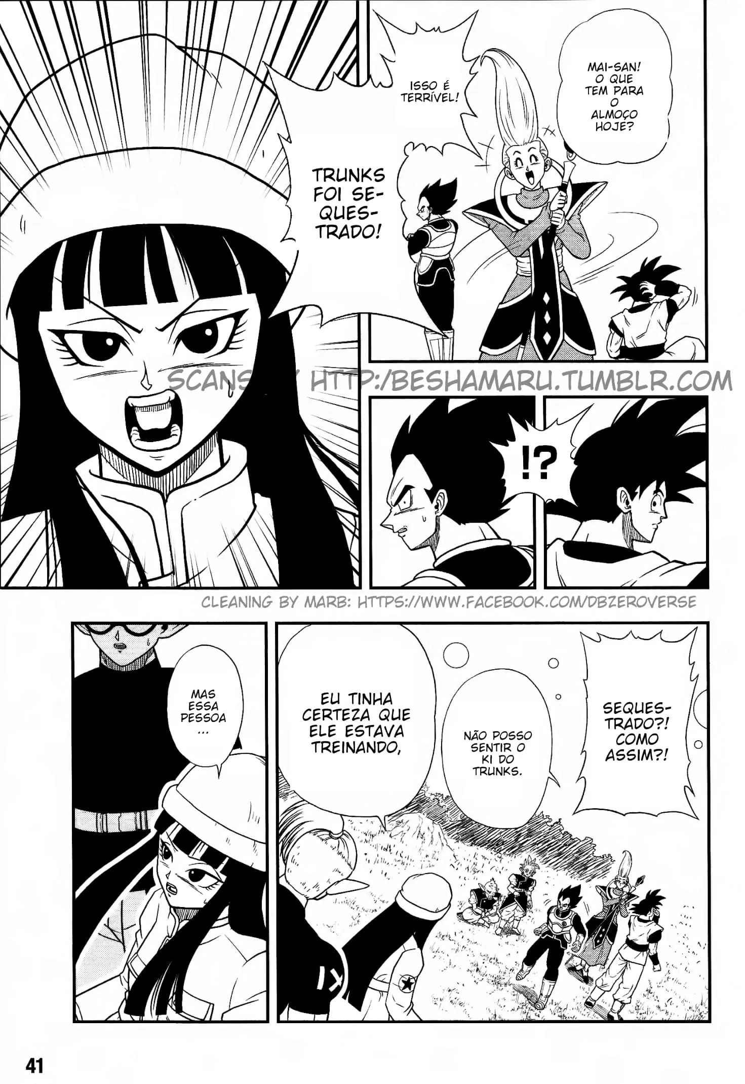 Read Super Dragon Ball Heroes: Universe Mission PT-BR Manga Online