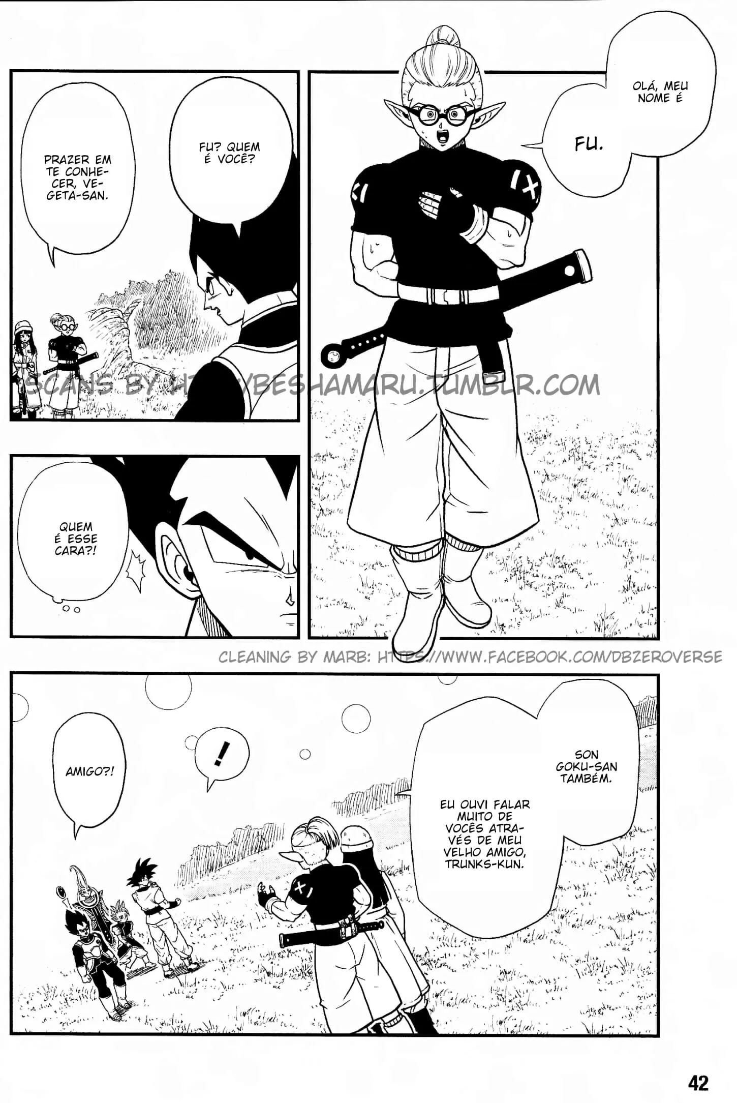Read Super Dragon Ball Heroes: Universe Mission PT-BR Manga Online