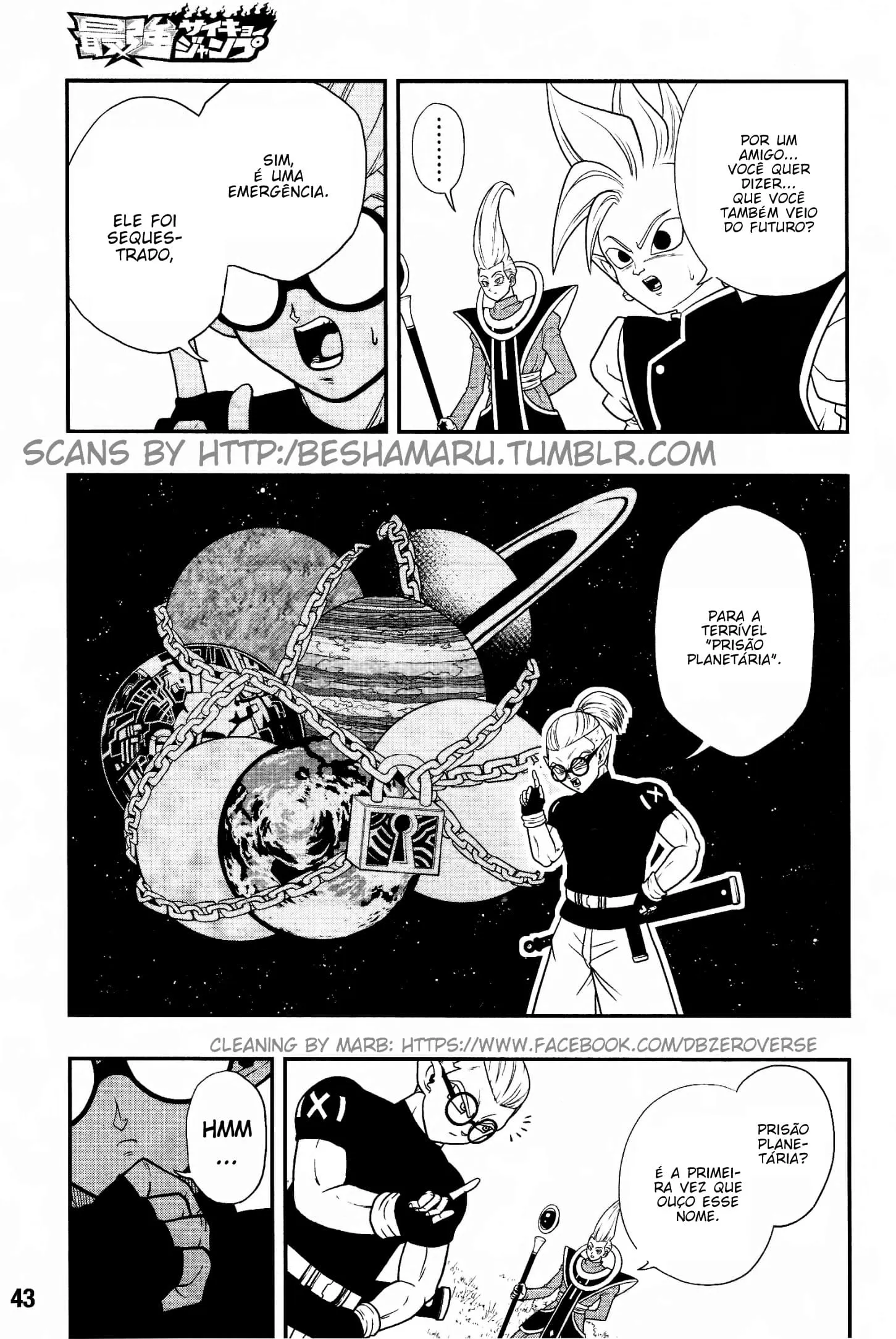 Read Super Dragon Ball Heroes: Universe Mission PT-BR Manga Online
