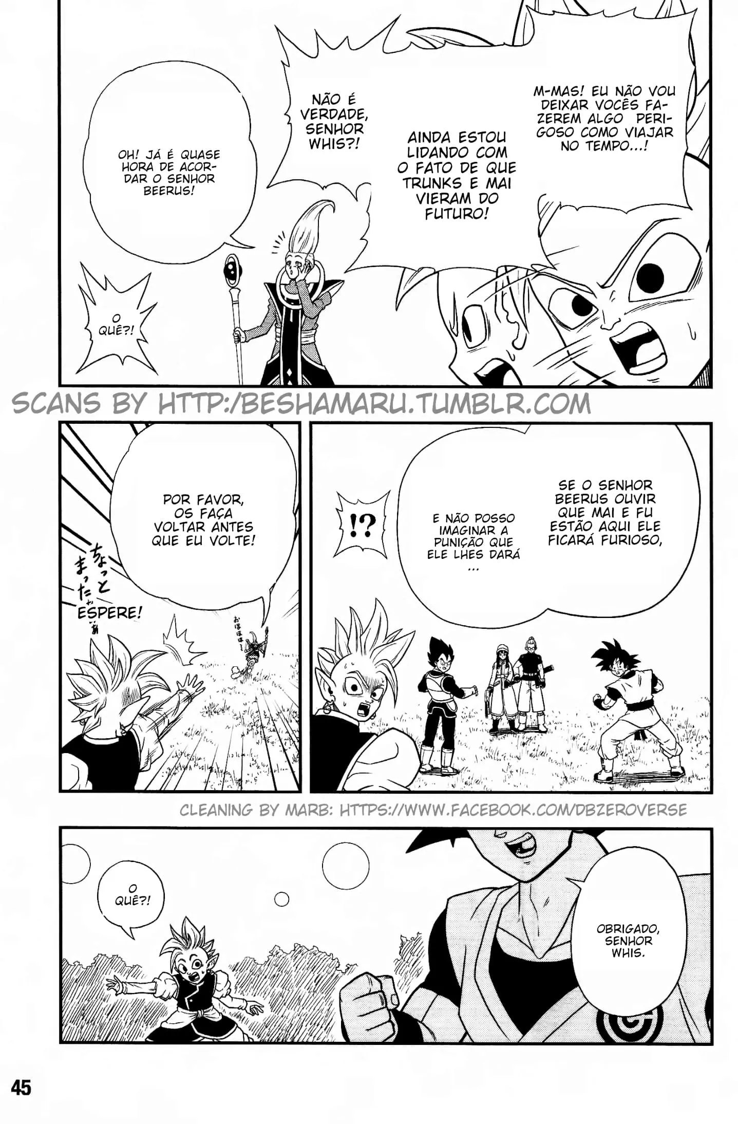 Read Super Dragon Ball Heroes: Universe Mission PT-BR Manga Online