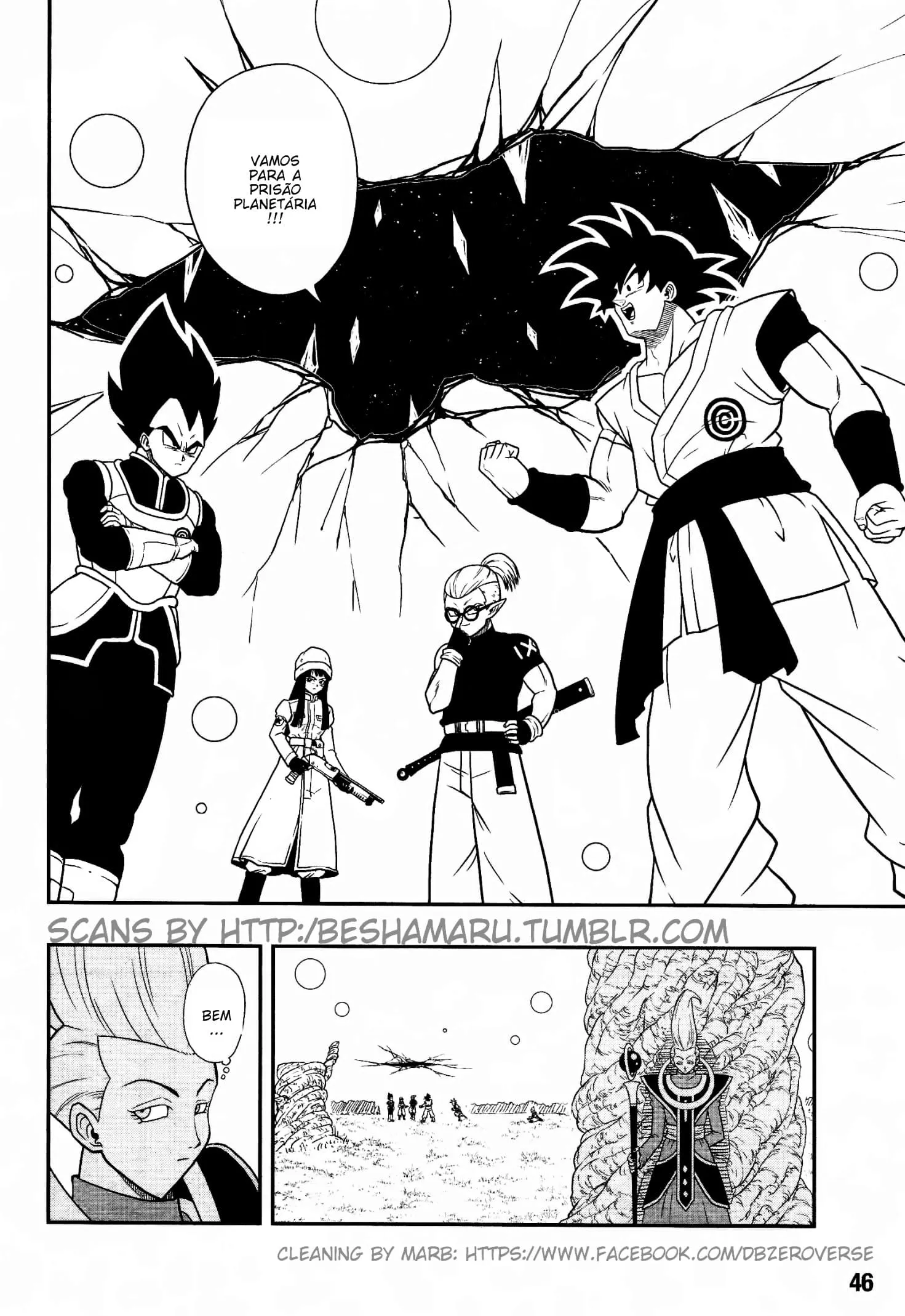 Read Super Dragon Ball Heroes: Universe Mission PT-BR Manga Online