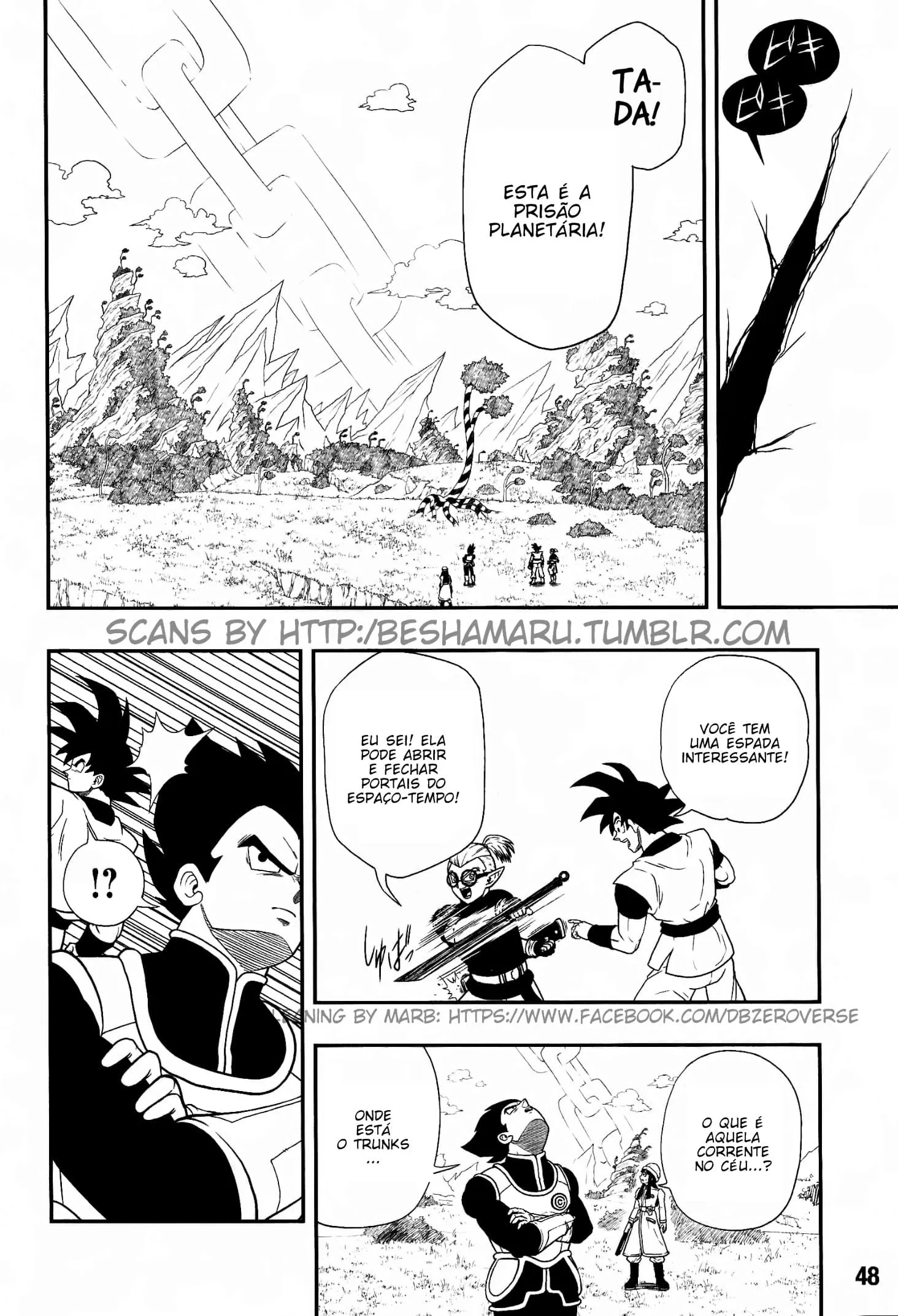 Read Super Dragon Ball Heroes: Universe Mission PT-BR Manga Online