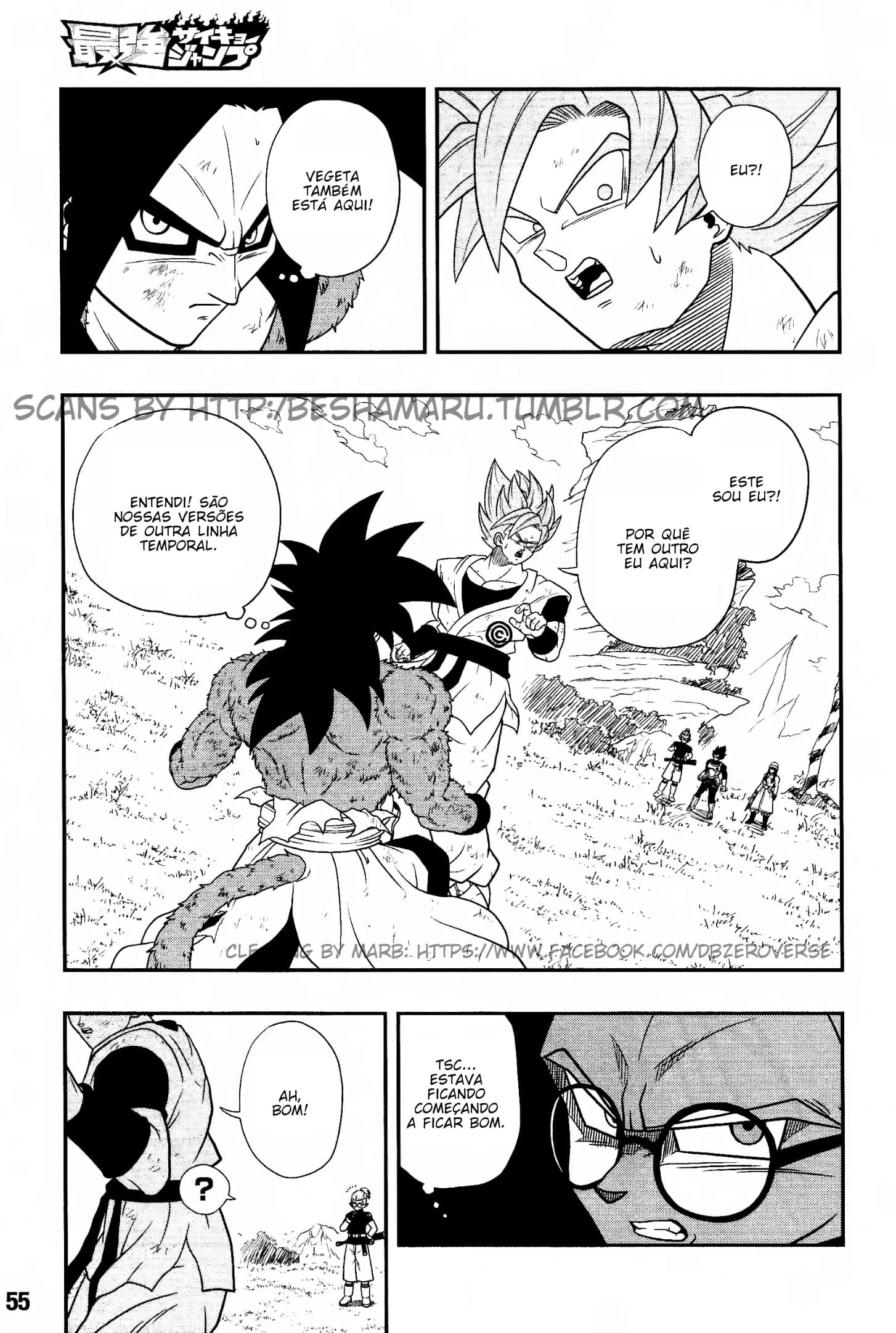 Read Super Dragon Ball Heroes: Universe Mission PT-BR Manga Online