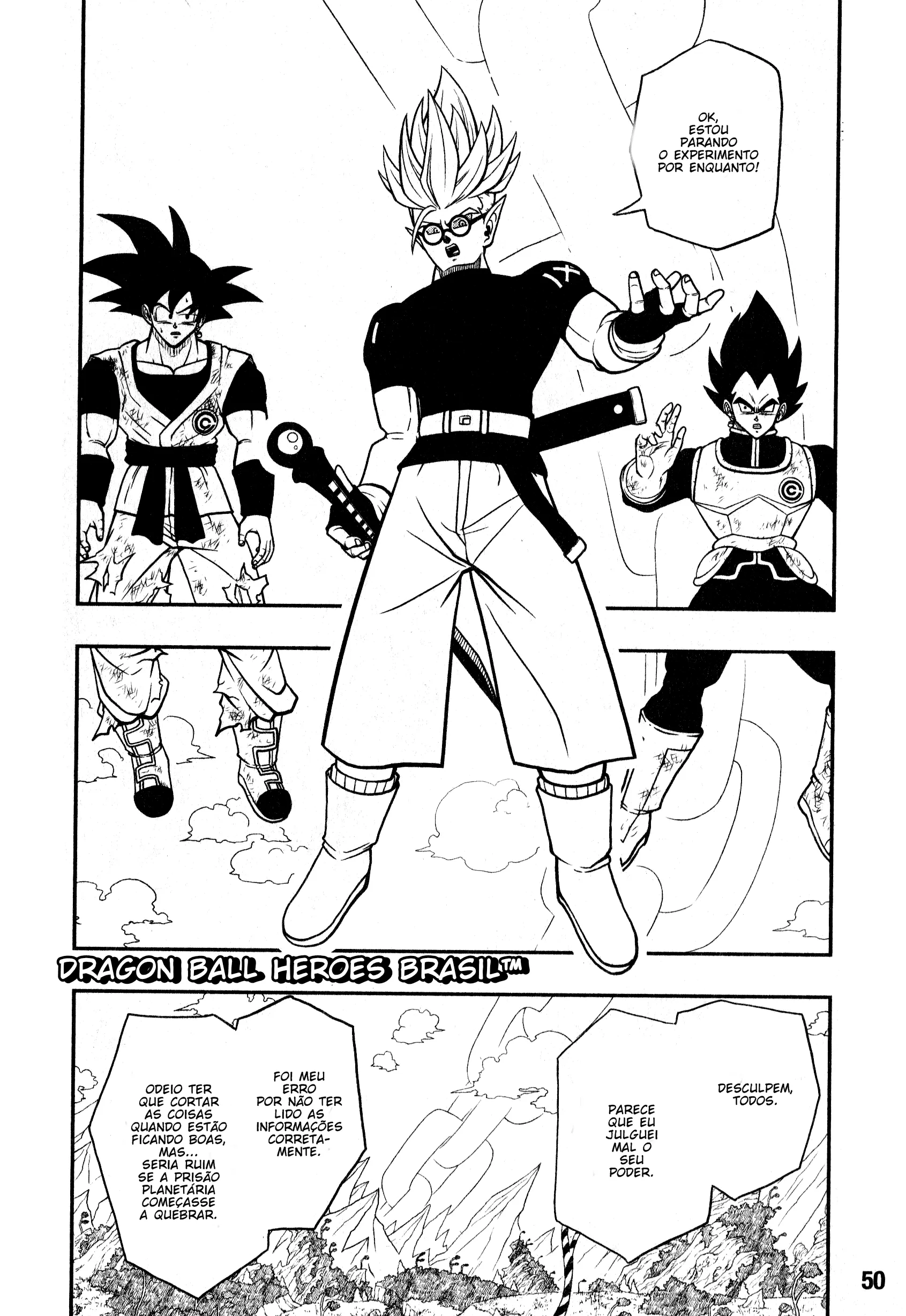 Read Super Dragon Ball Heroes: Universe Mission PT-BR Manga Online