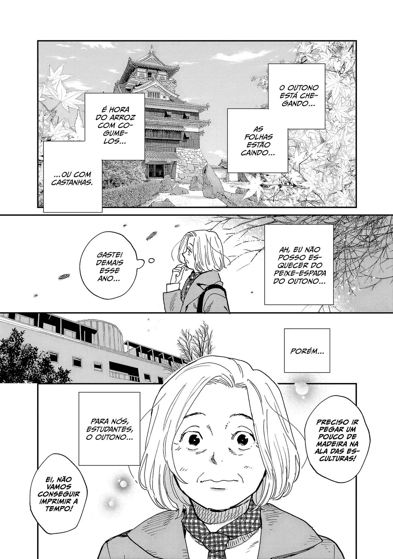 Read The Credits Roll into the Sea PT-BR Manga Online
