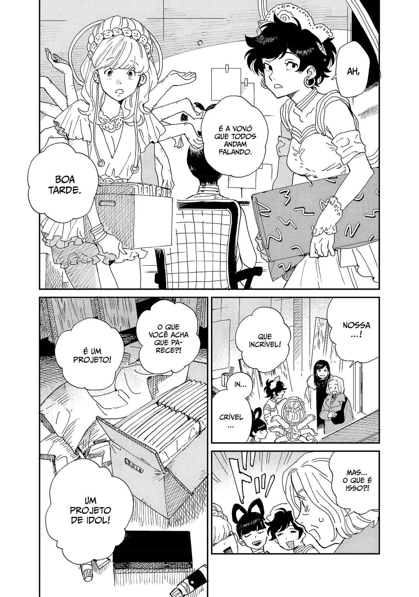 Read The Credits Roll into the Sea PT-BR Manga Online
