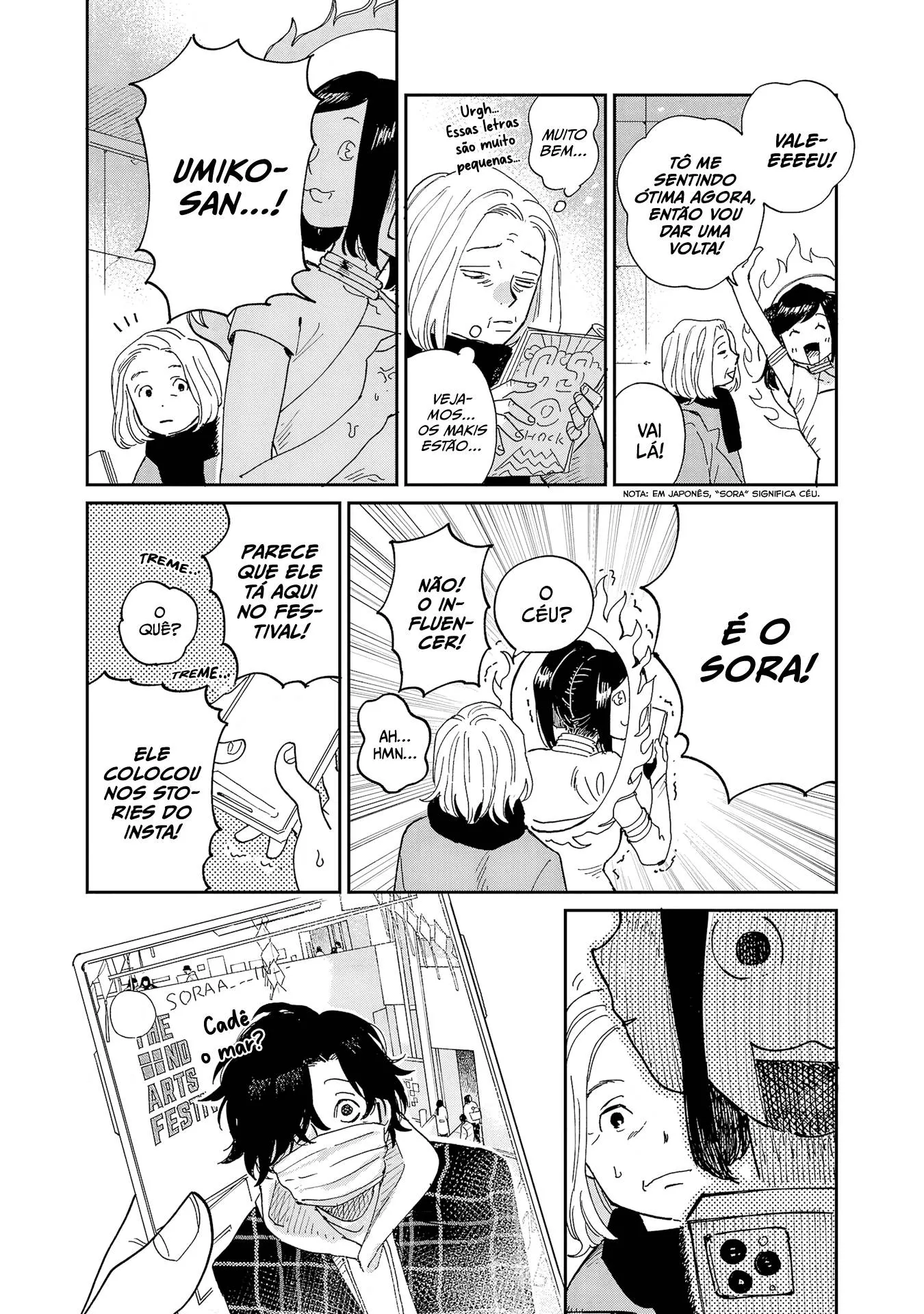 Read The Credits Roll into the Sea PT-BR Manga Online