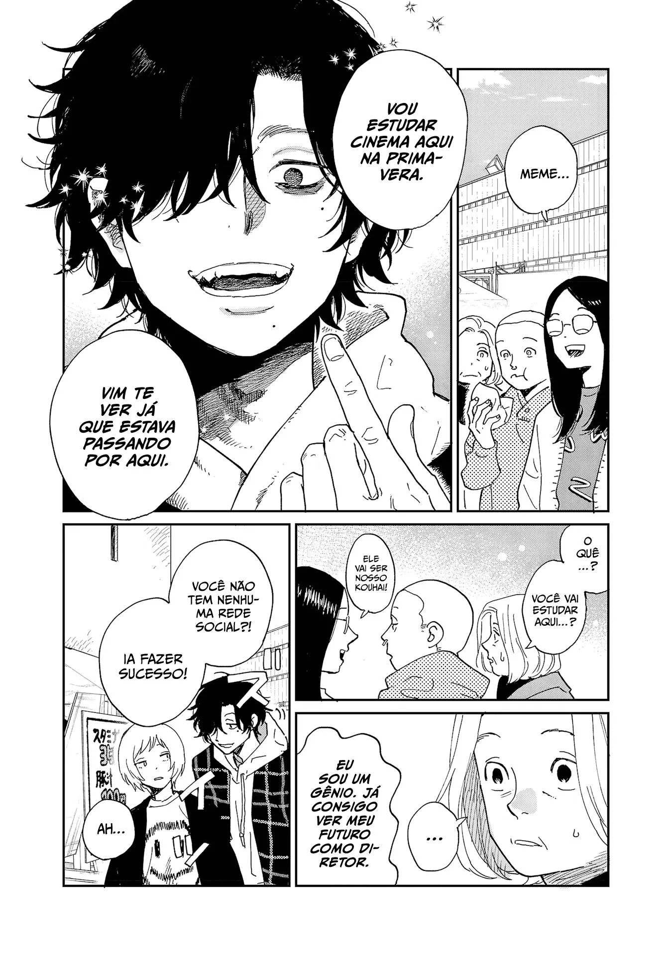 Read The Credits Roll into the Sea PT-BR Manga Online