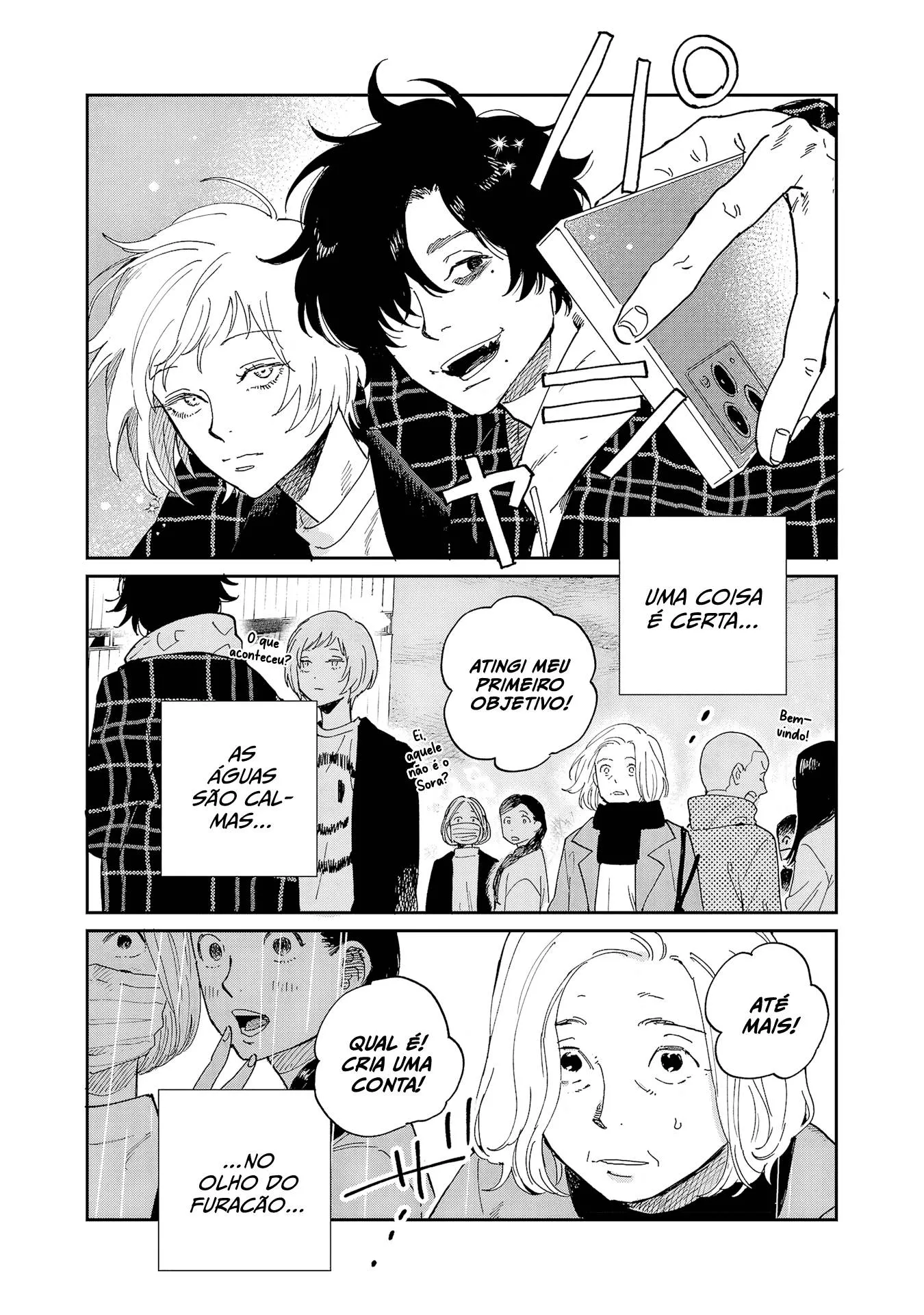 Read The Credits Roll into the Sea PT-BR Manga Online