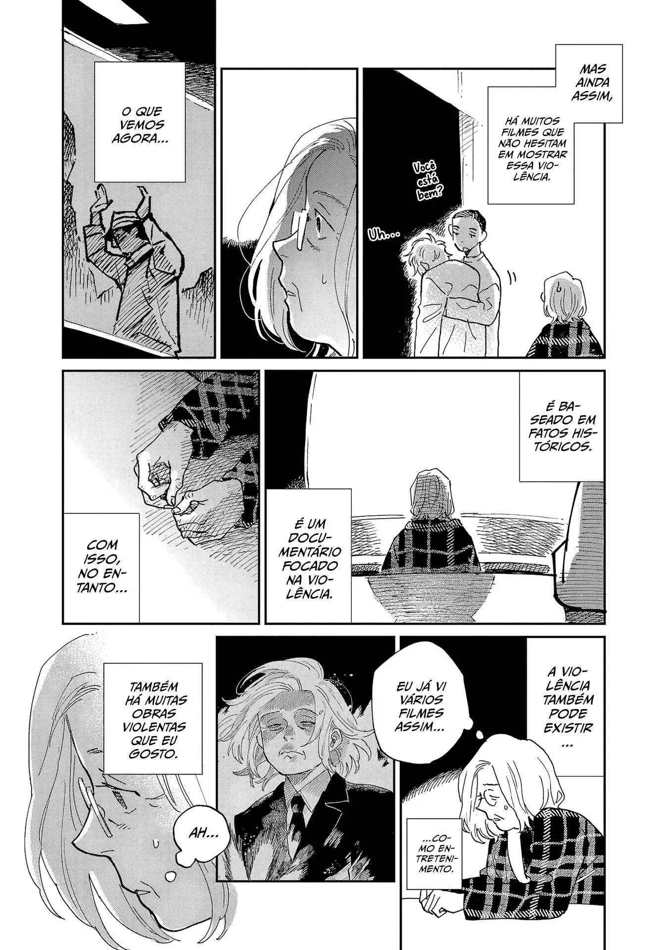 Read The Credits Roll into the Sea PT-BR Manga Online