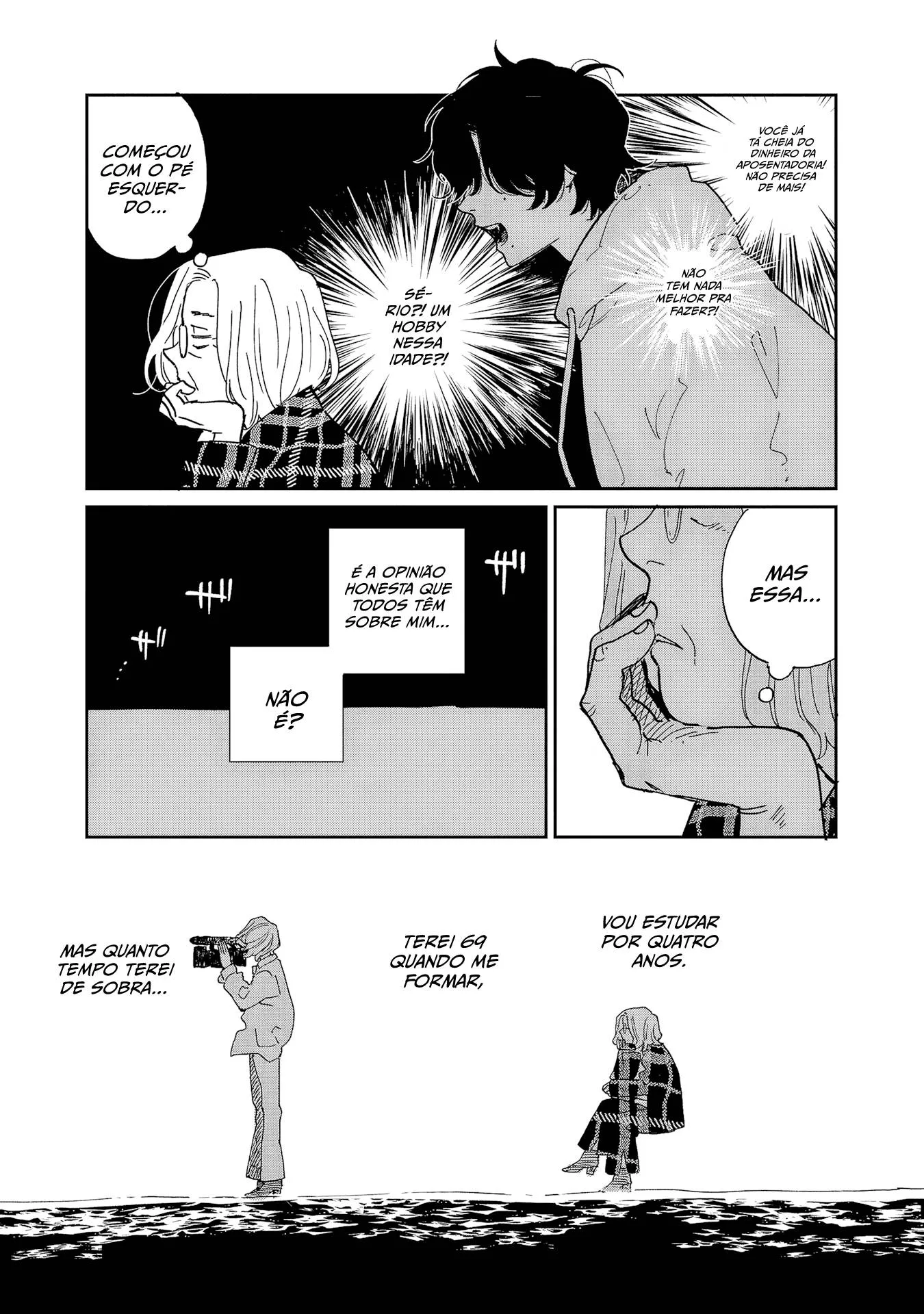 Read The Credits Roll into the Sea PT-BR Manga Online