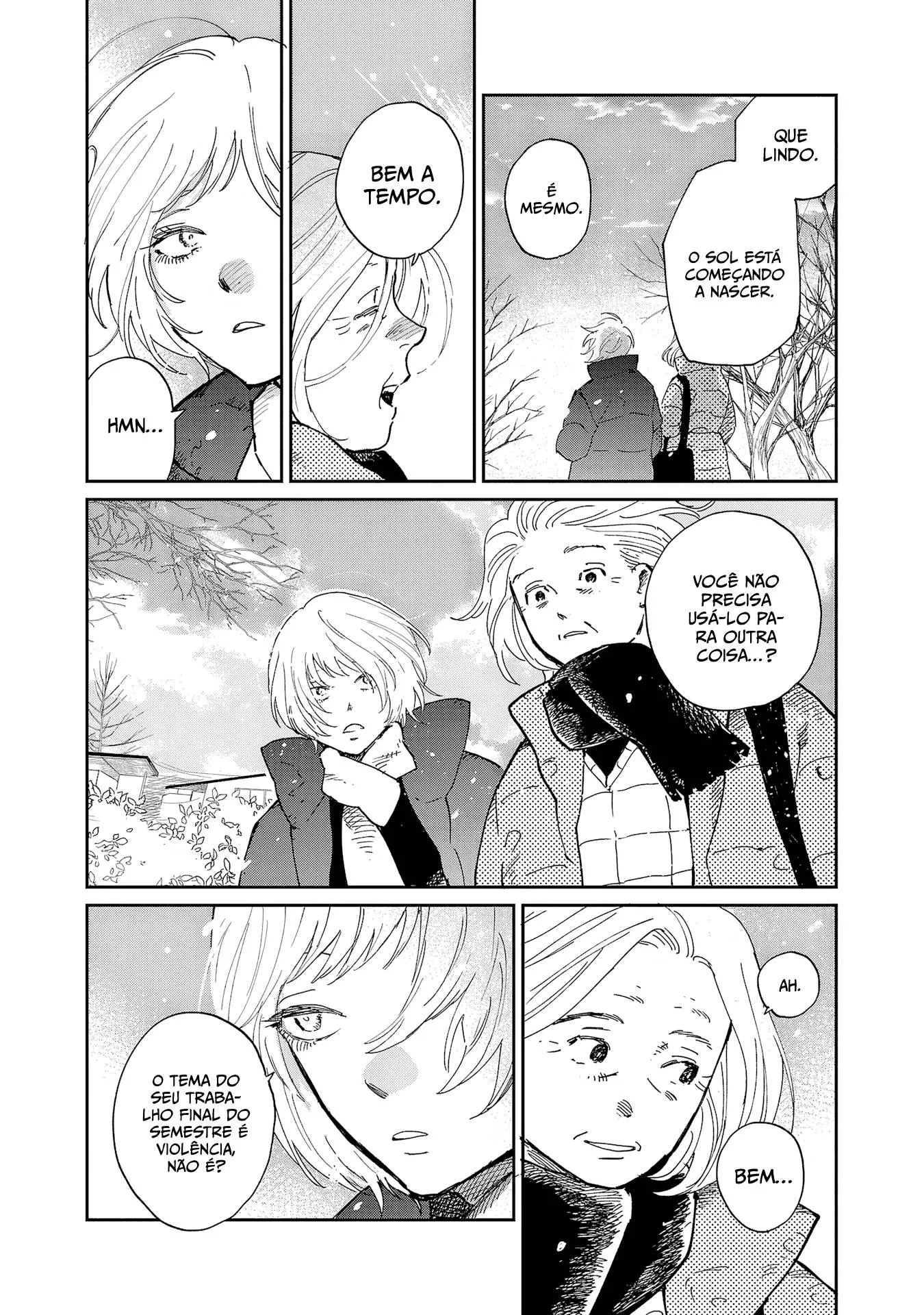 Read The Credits Roll into the Sea PT-BR Manga Online
