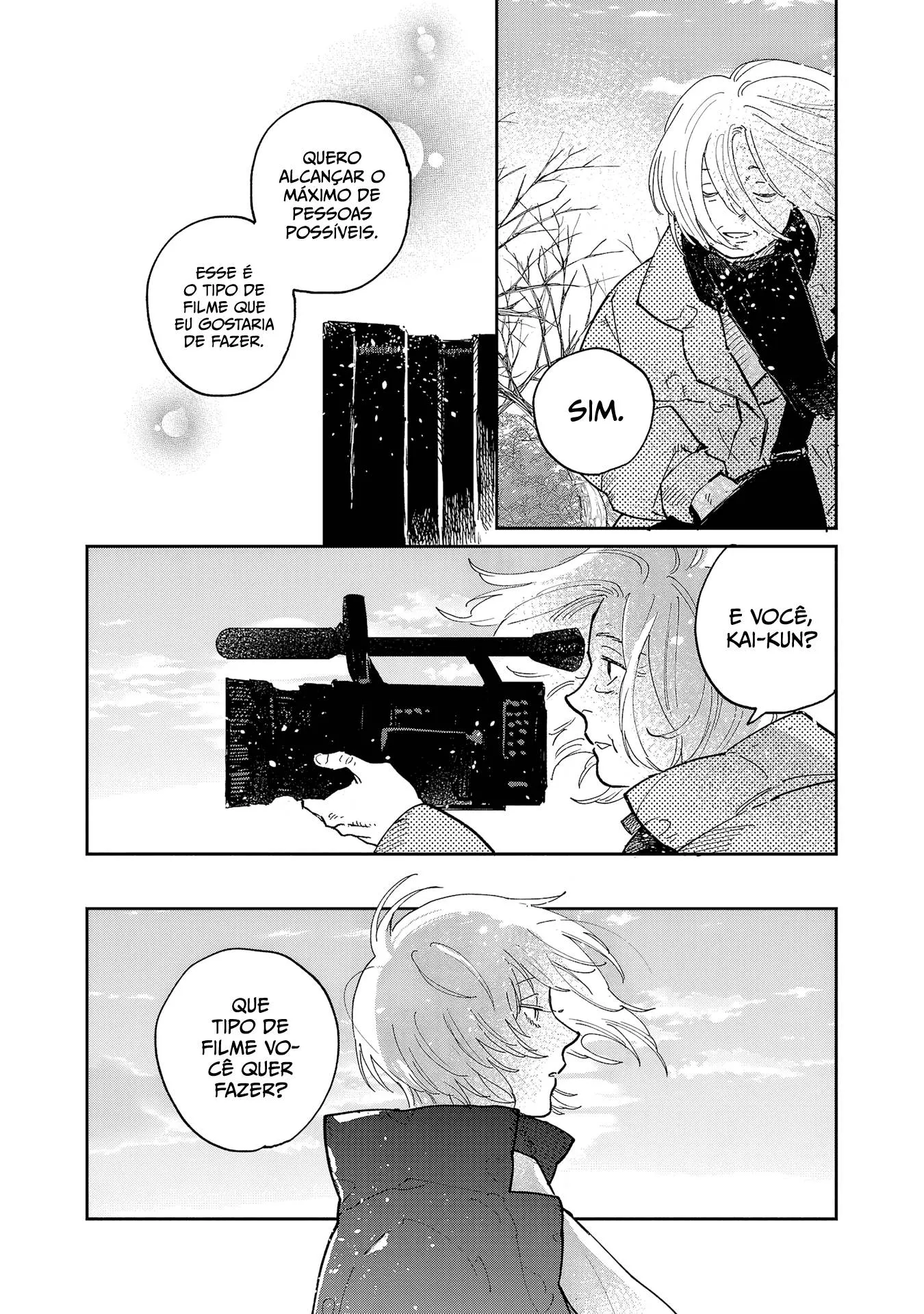 Read The Credits Roll into the Sea PT-BR Manga Online