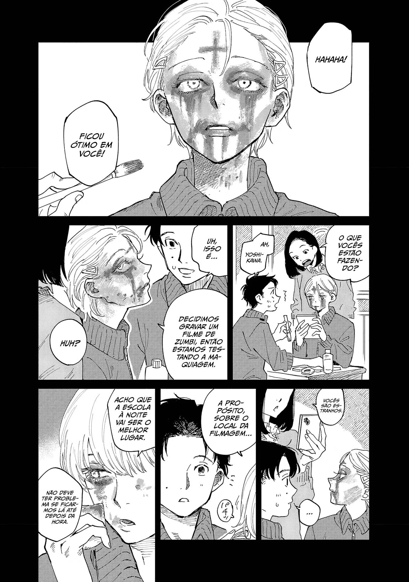 Read The Credits Roll into the Sea PT-BR Manga Online