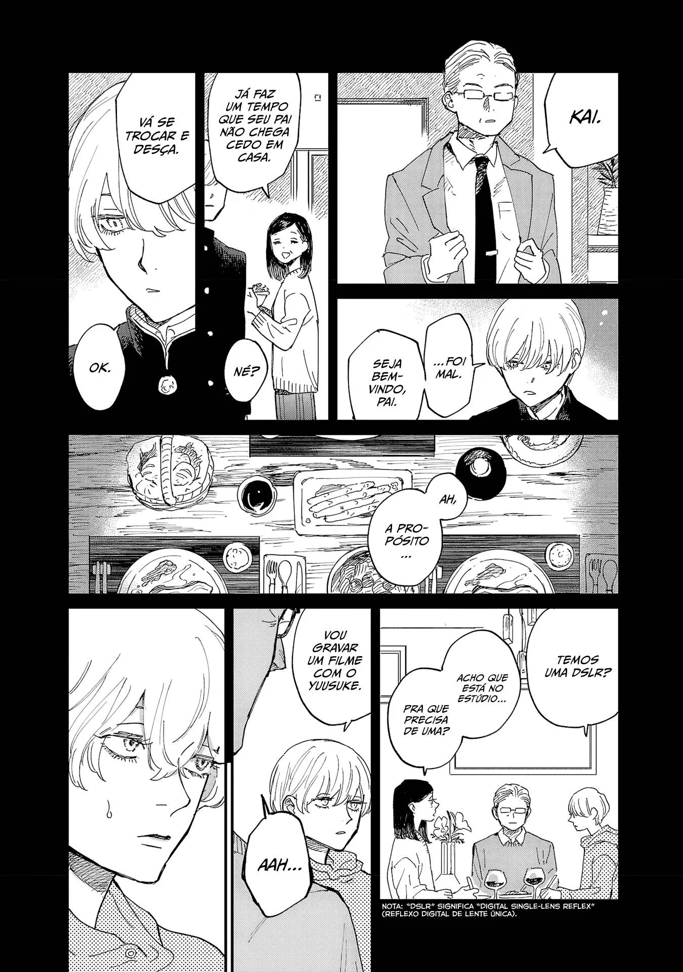 Read The Credits Roll into the Sea PT-BR Manga Online