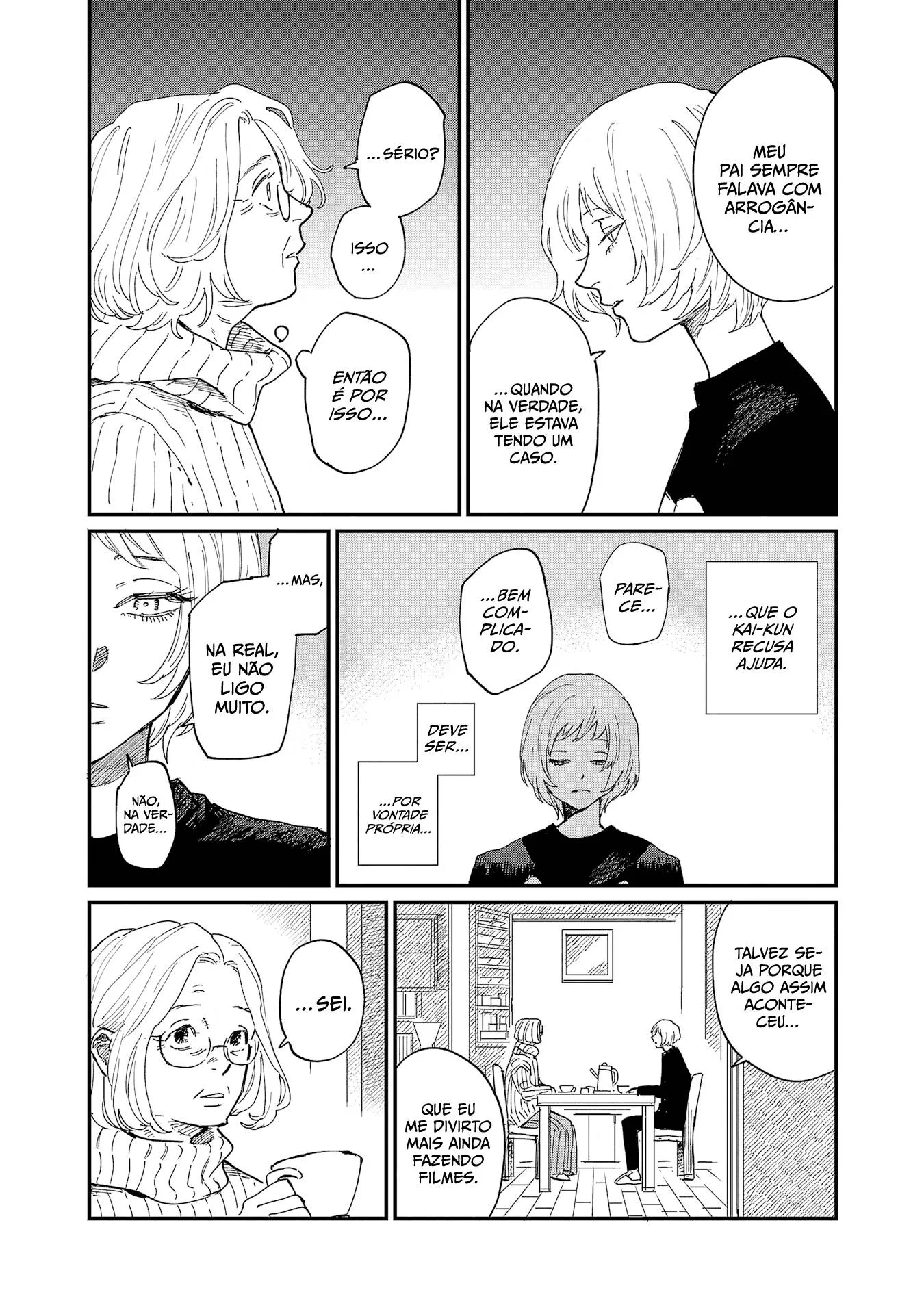 Read The Credits Roll into the Sea PT-BR Manga Online