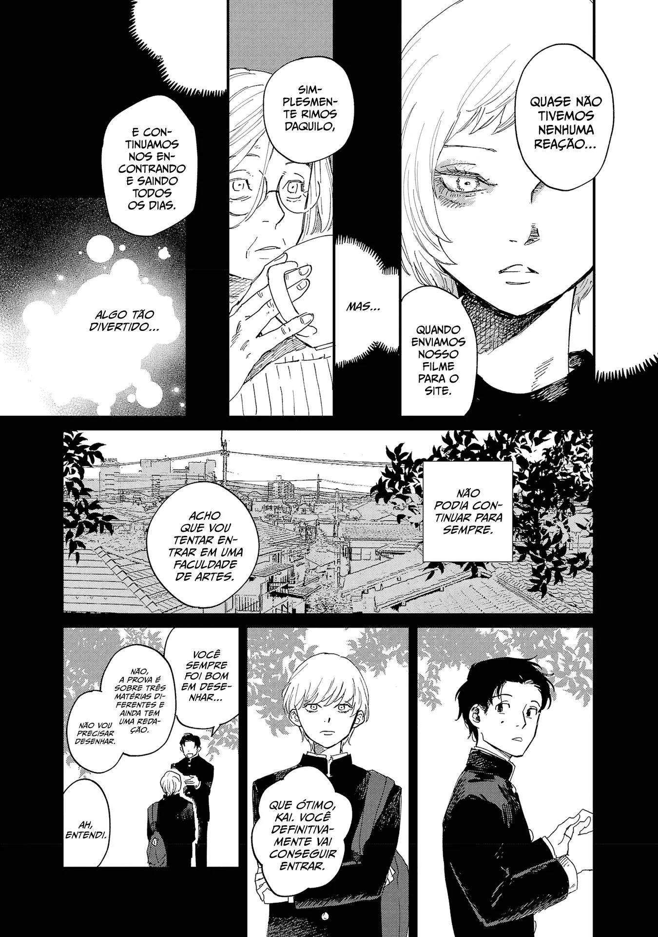 Read The Credits Roll into the Sea PT-BR Manga Online