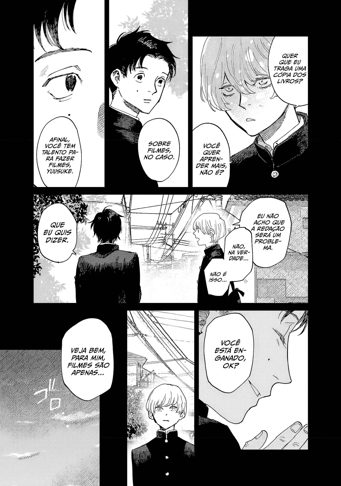 Read The Credits Roll into the Sea PT-BR Manga Online