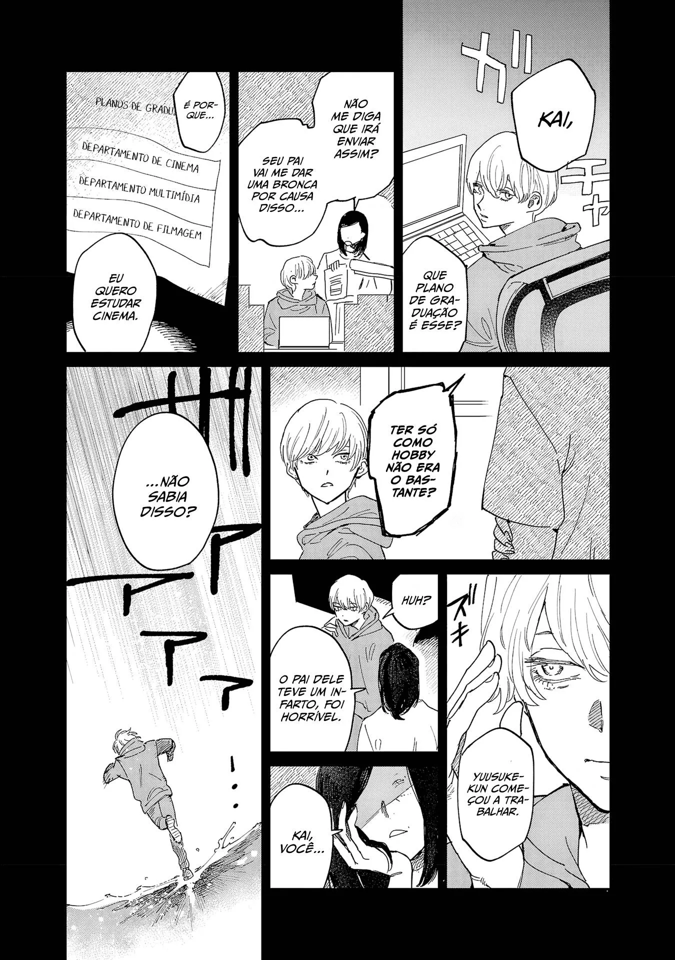 Read The Credits Roll into the Sea PT-BR Manga Online