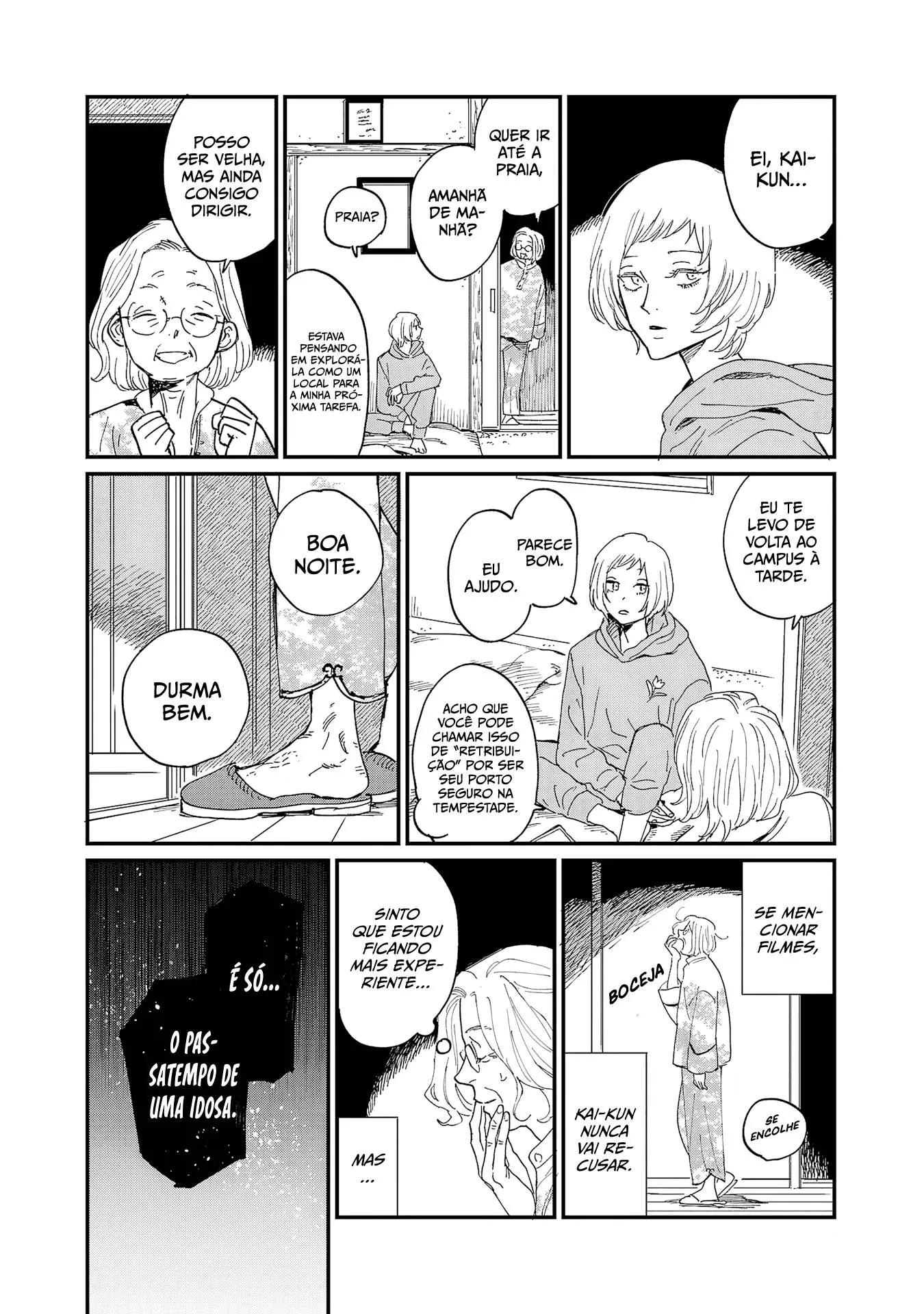 Read The Credits Roll into the Sea PT-BR Manga Online