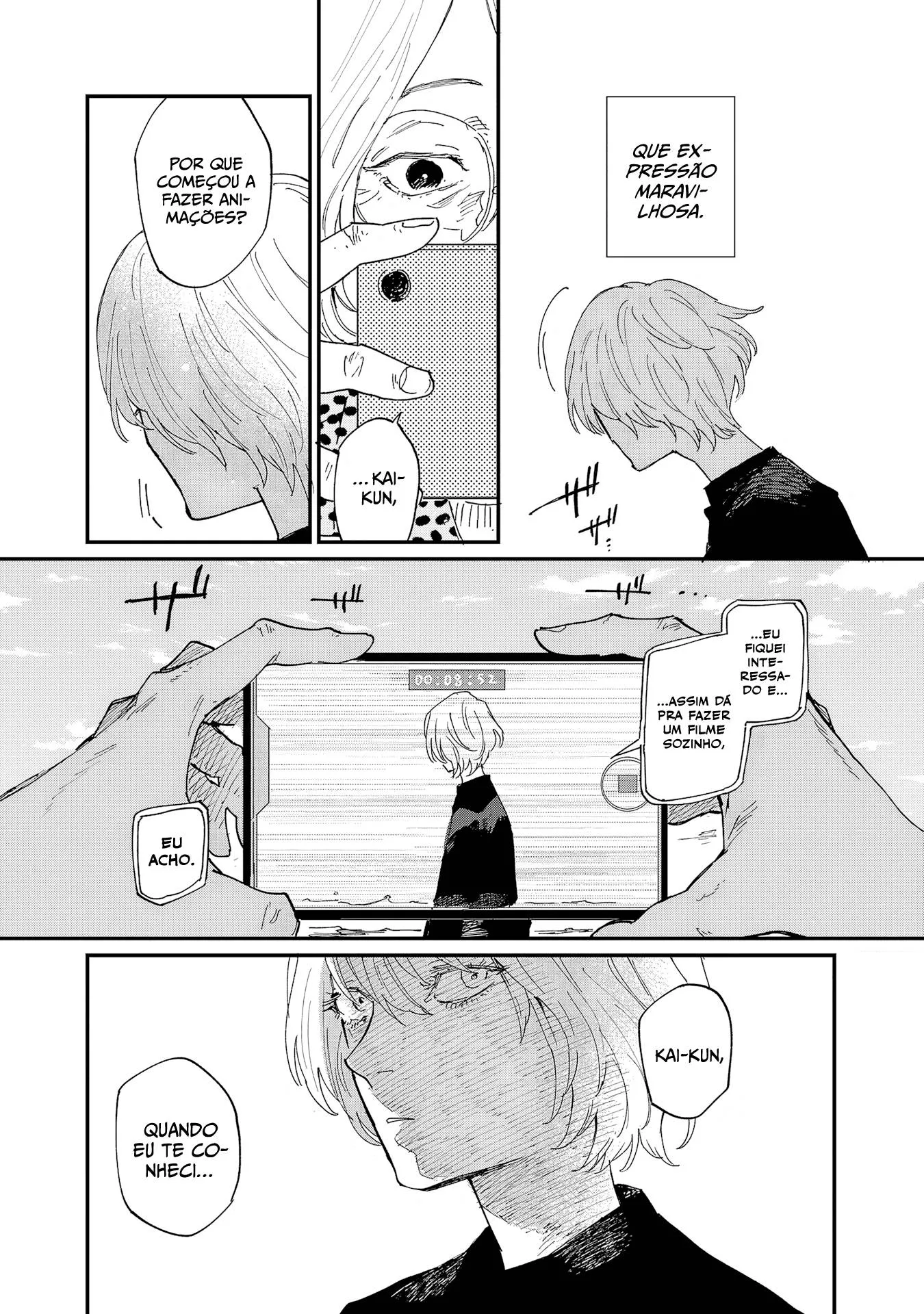 Read The Credits Roll into the Sea PT-BR Manga Online