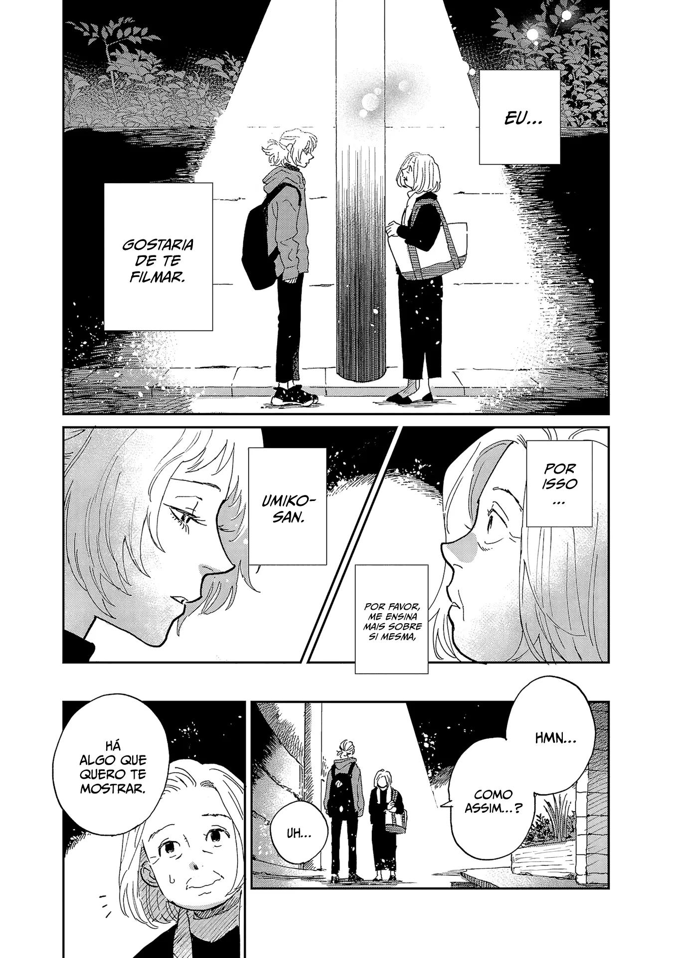 Read The Credits Roll into the Sea PT-BR Manga Online