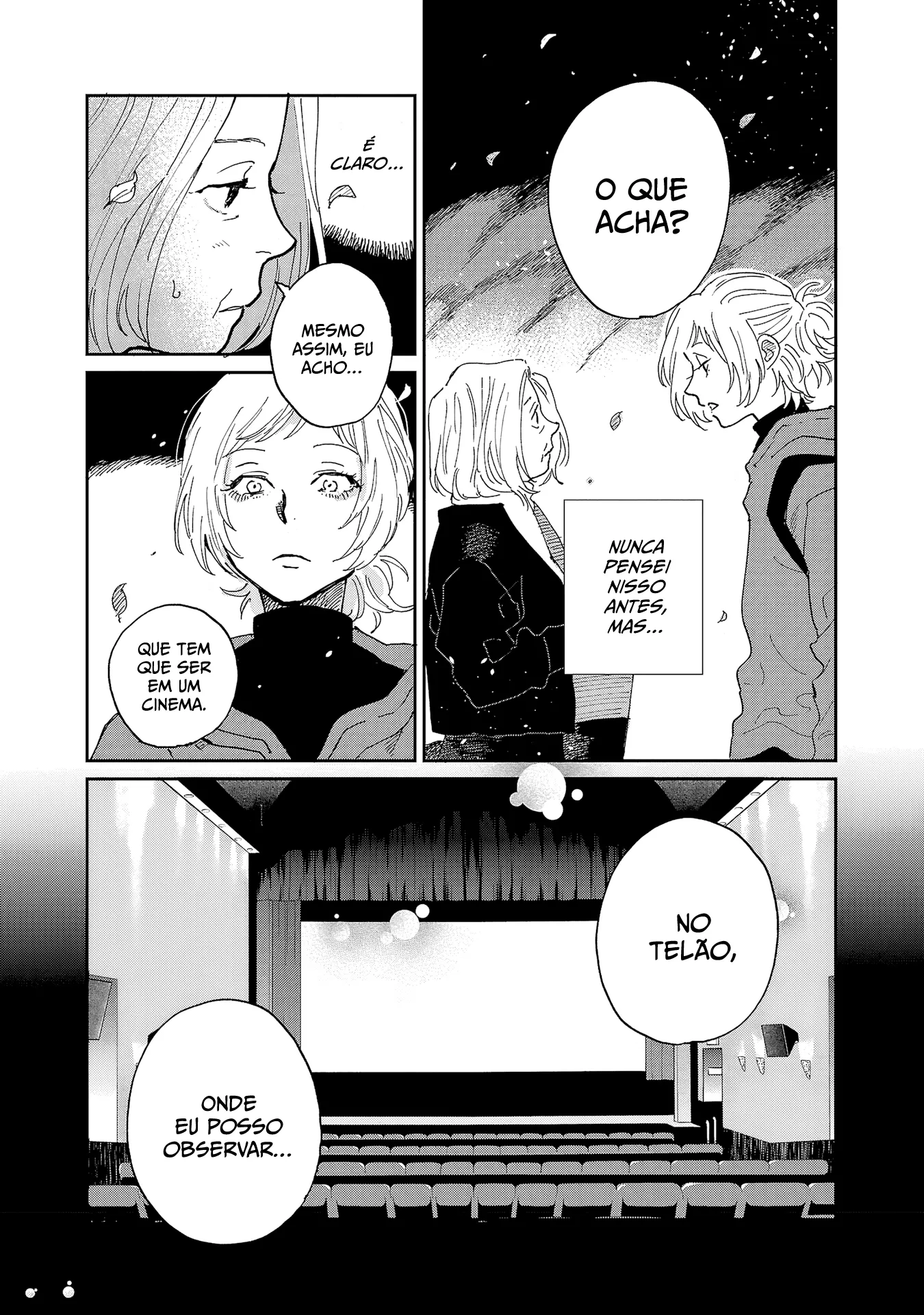 Read The Credits Roll into the Sea PT-BR Manga Online